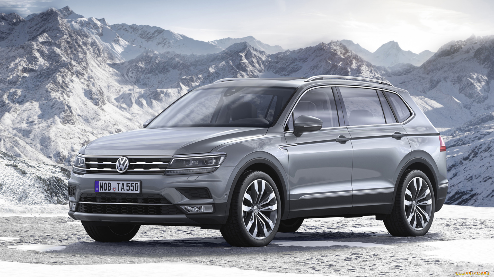 volkswagen, tiguan, allspace, highline, 4motion, 2018, автомобили, volkswagen, 2018, 4motion, highline, tiguan, allspace