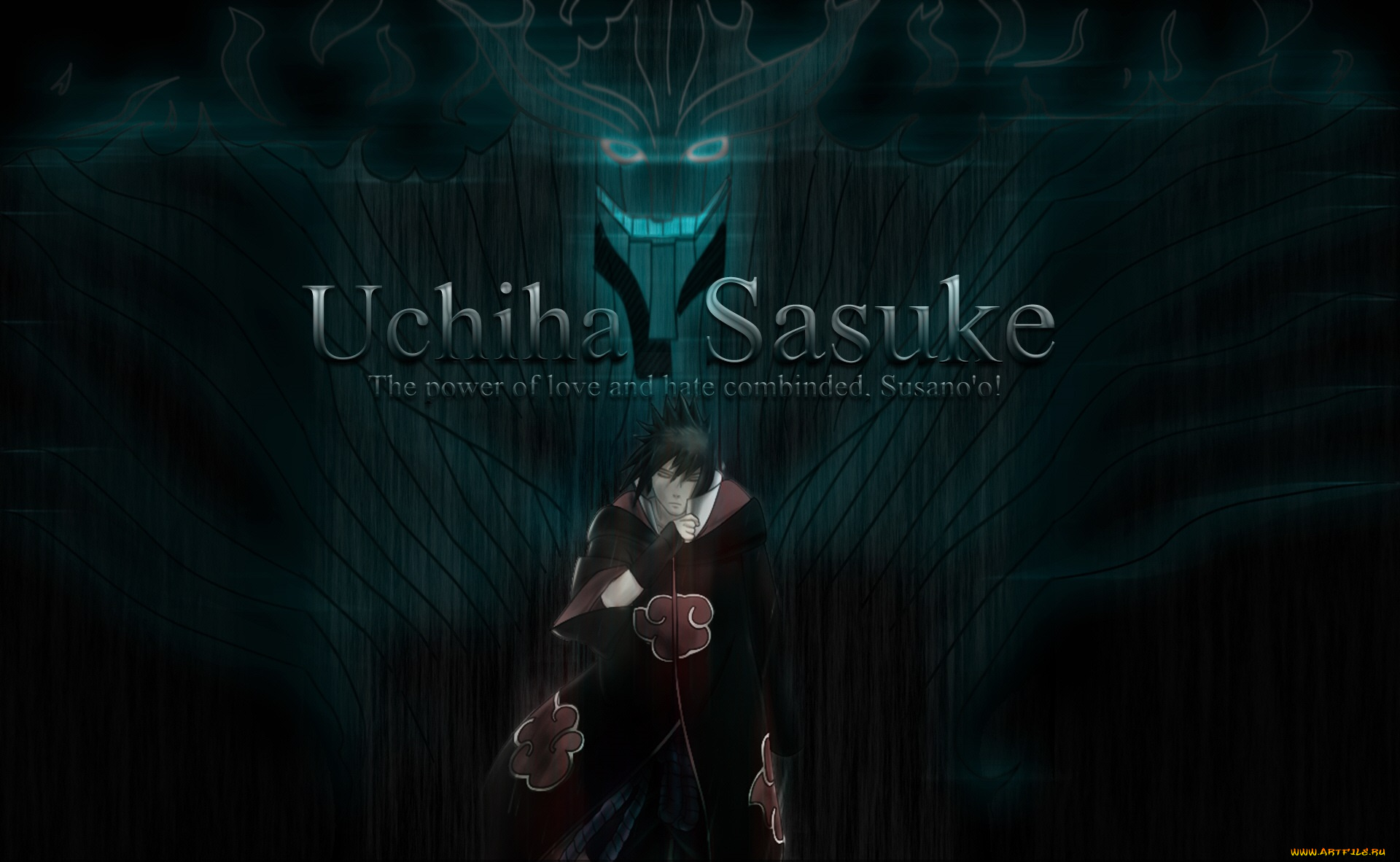 аниме, naruto, саске