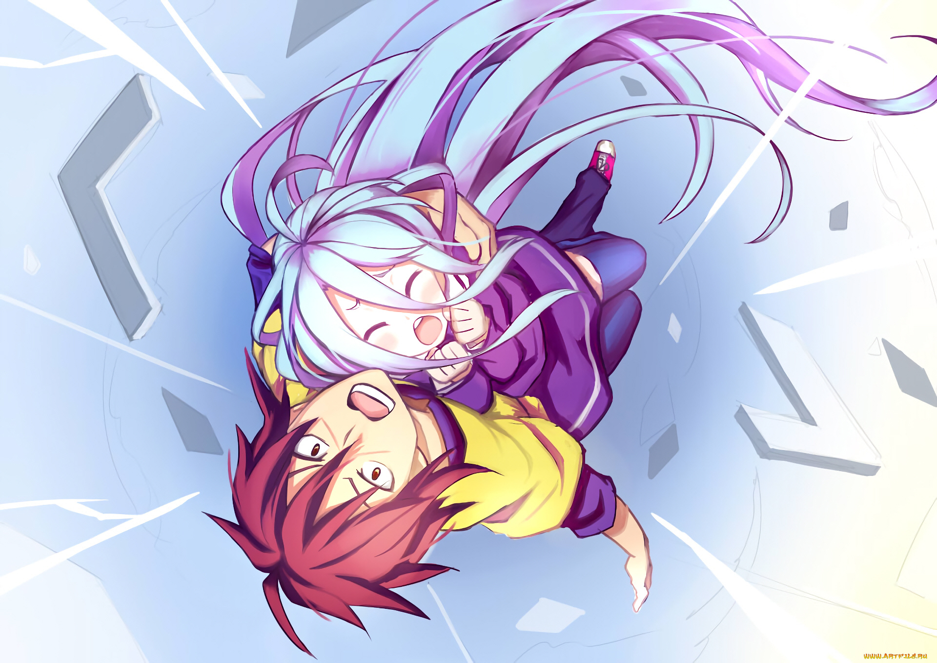 аниме, no, game, no, life, нет, игры, жизни