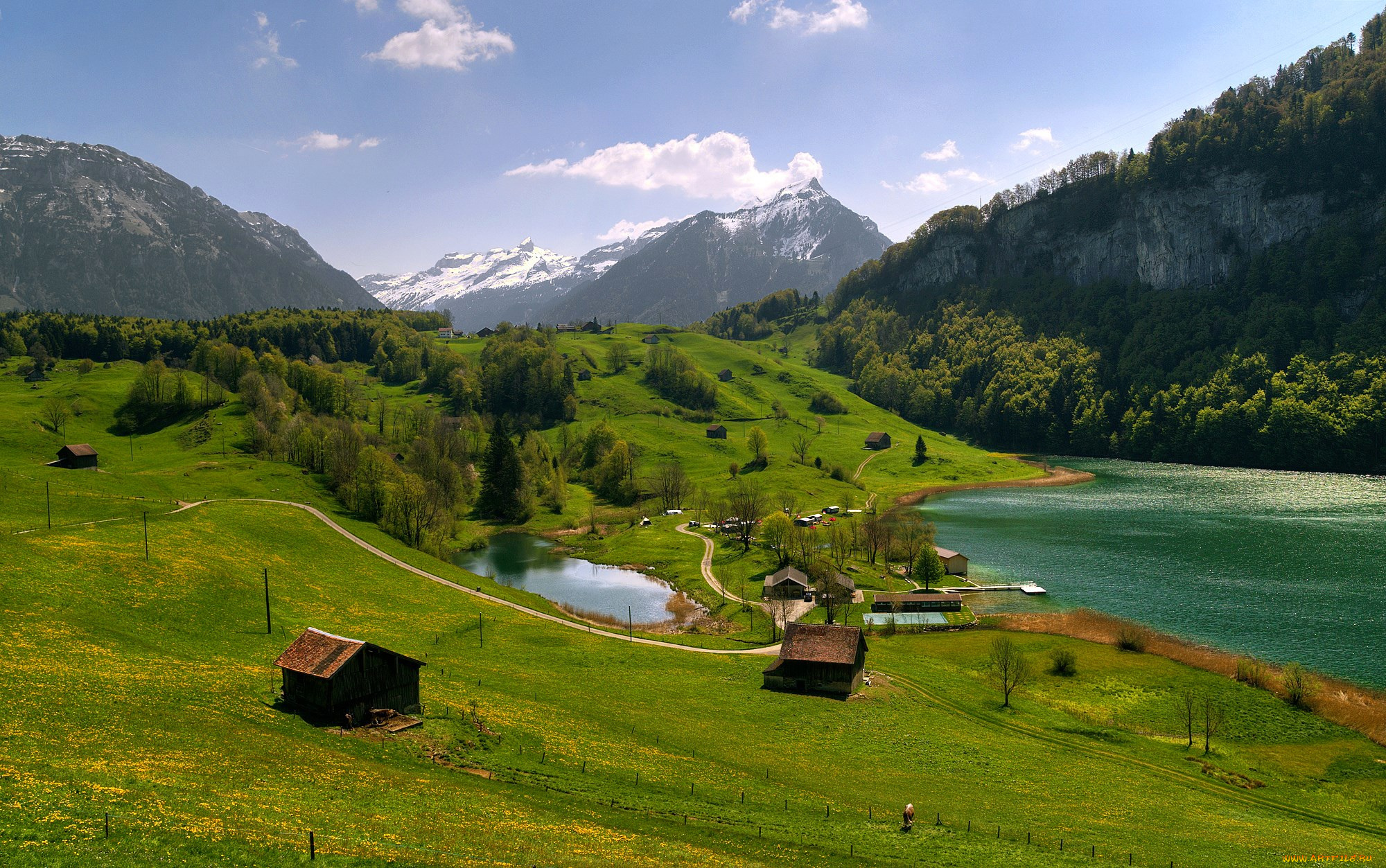 природа, реки, озера, пейзаж