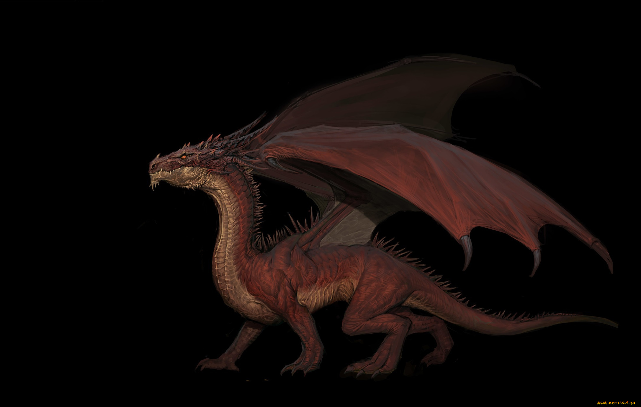 фэнтези, драконы, фентези, дракон, арт