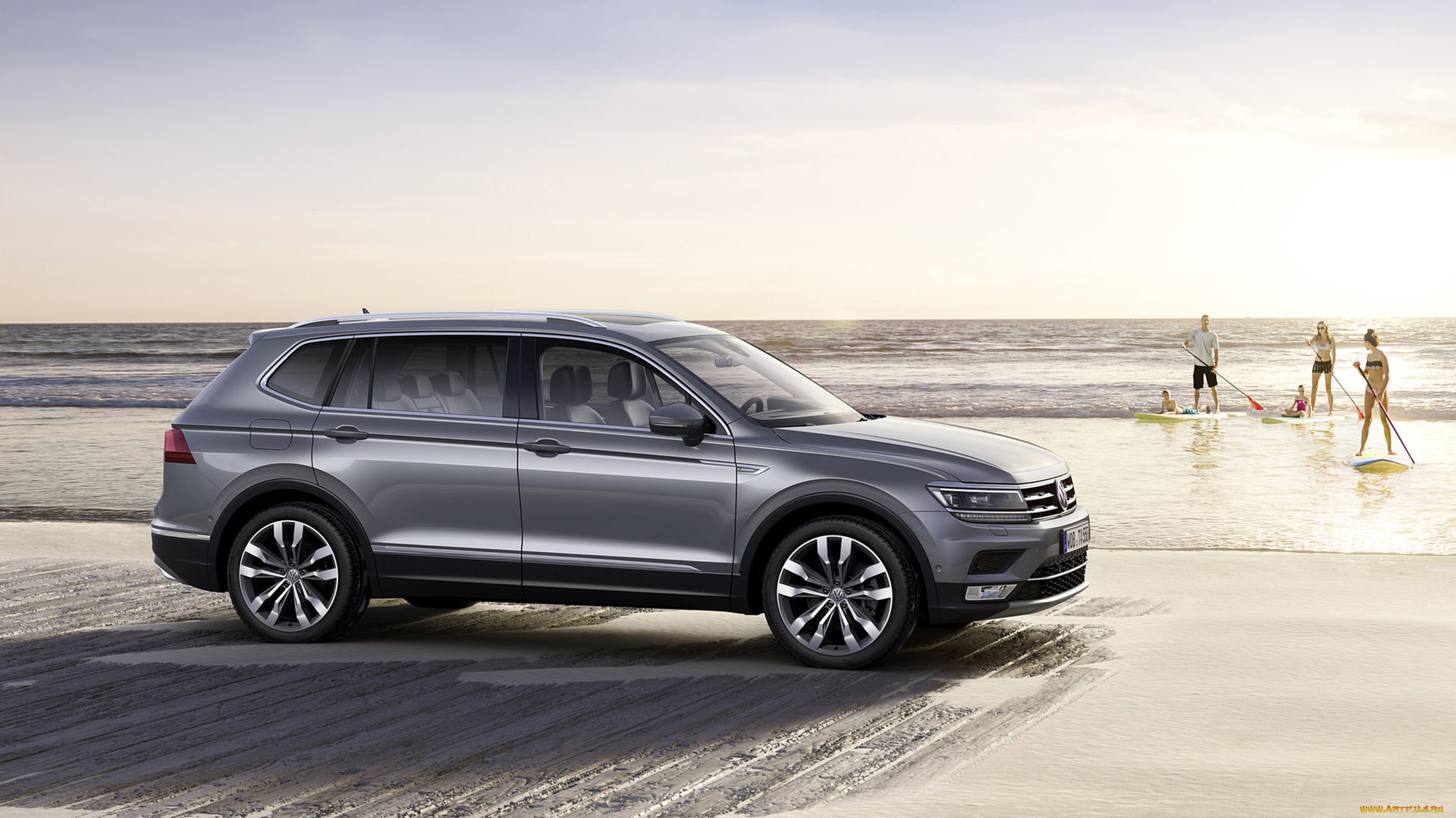 volkswagen, tiguan, allspace, highline, 4motion, 2018, автомобили, volkswagen, 2018, 4motion, allspace, highline, tiguan