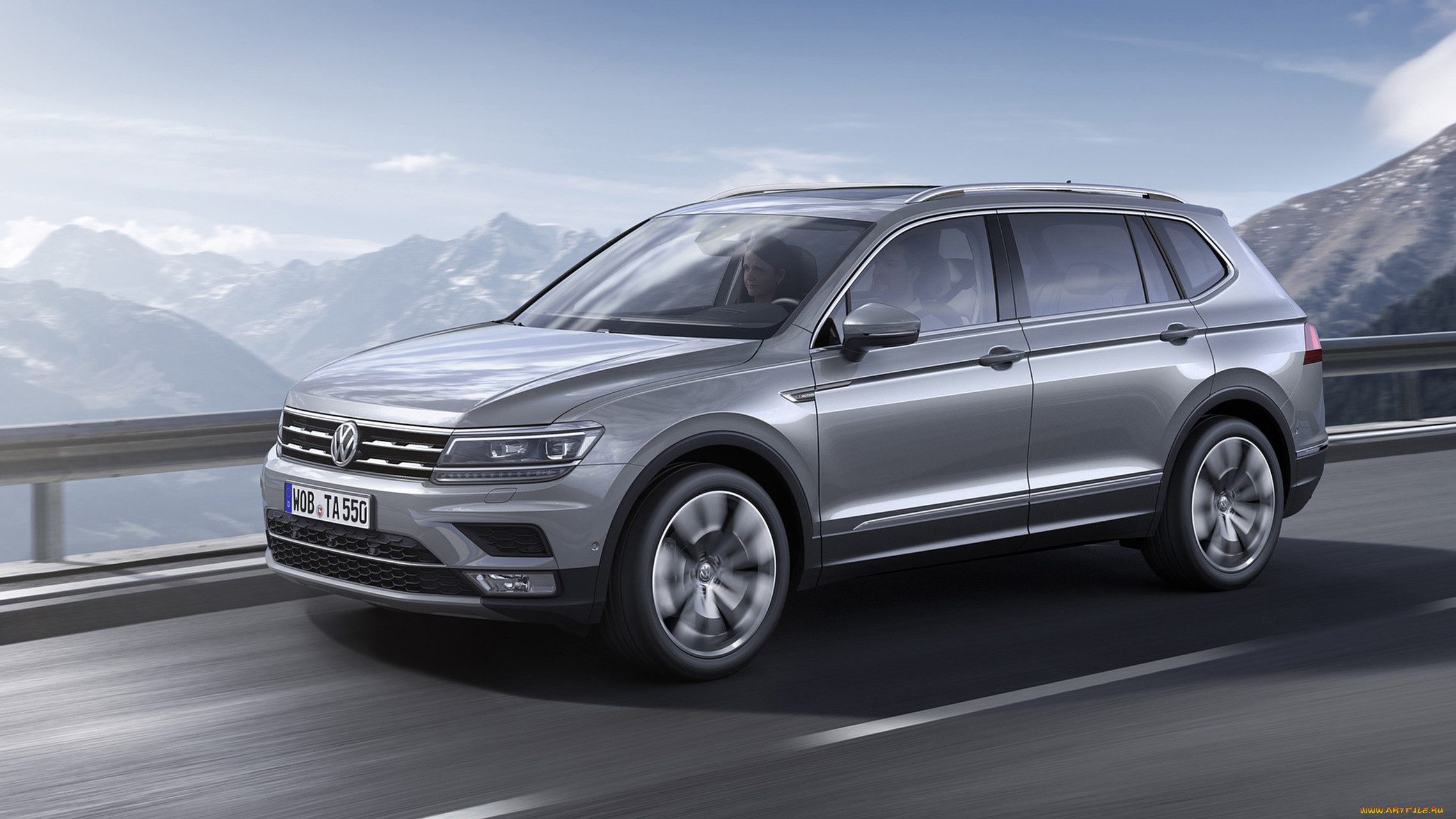 volkswagen, tiguan, allspace, highline, 4motion, 2018, автомобили, volkswagen, allspace, highline, tiguan, 2018, 4motion