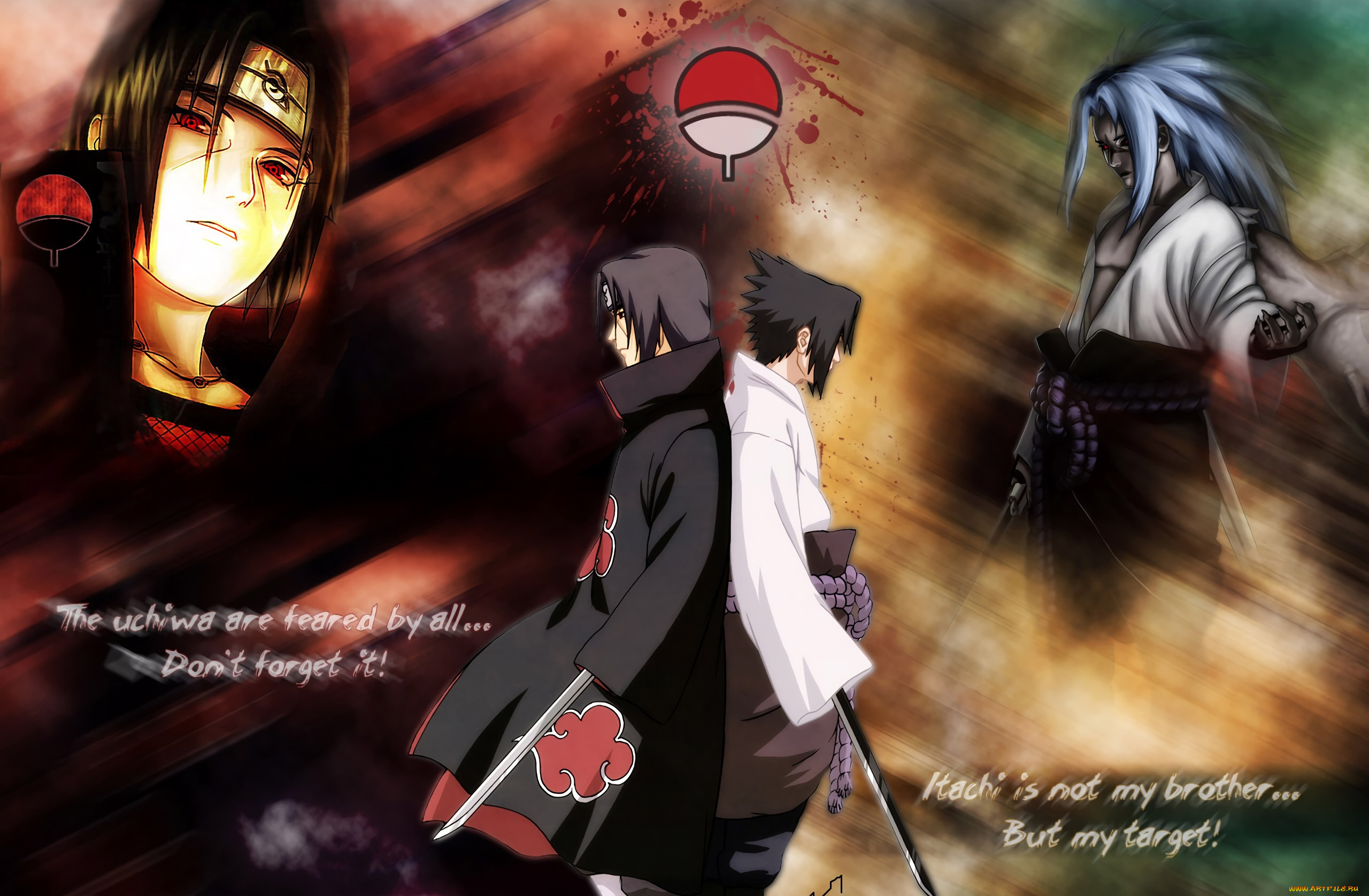 аниме, naruto, учиха