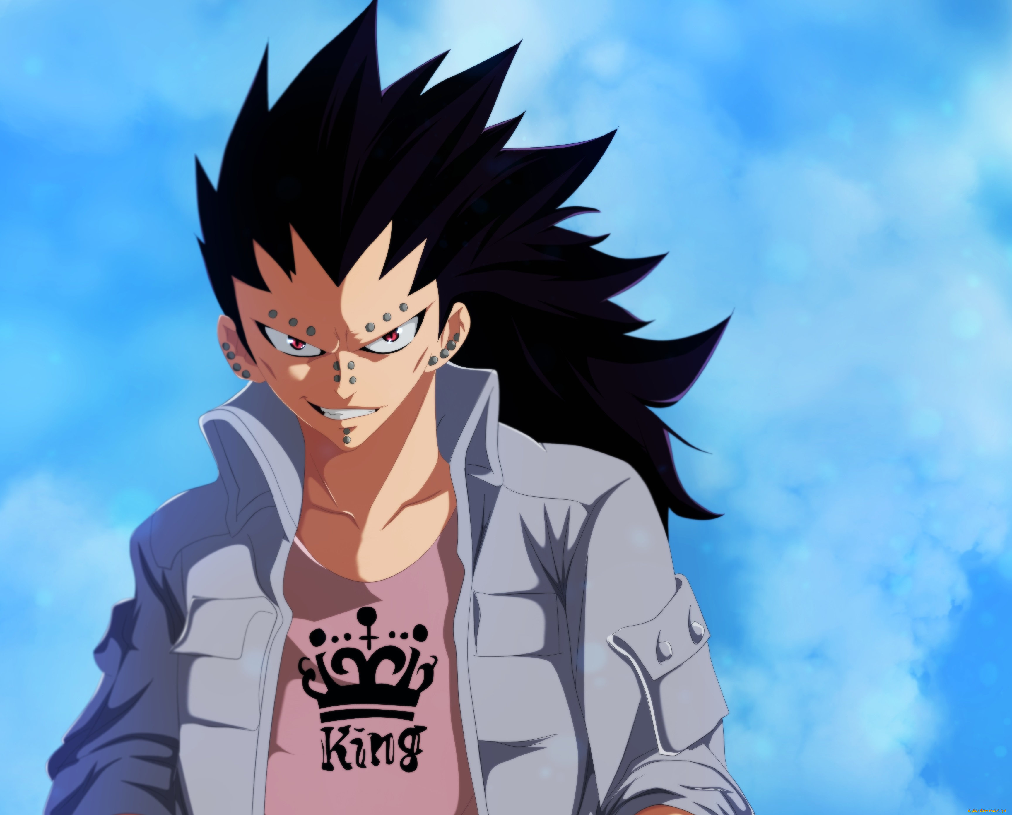 аниме, fairy, tail, гаджил