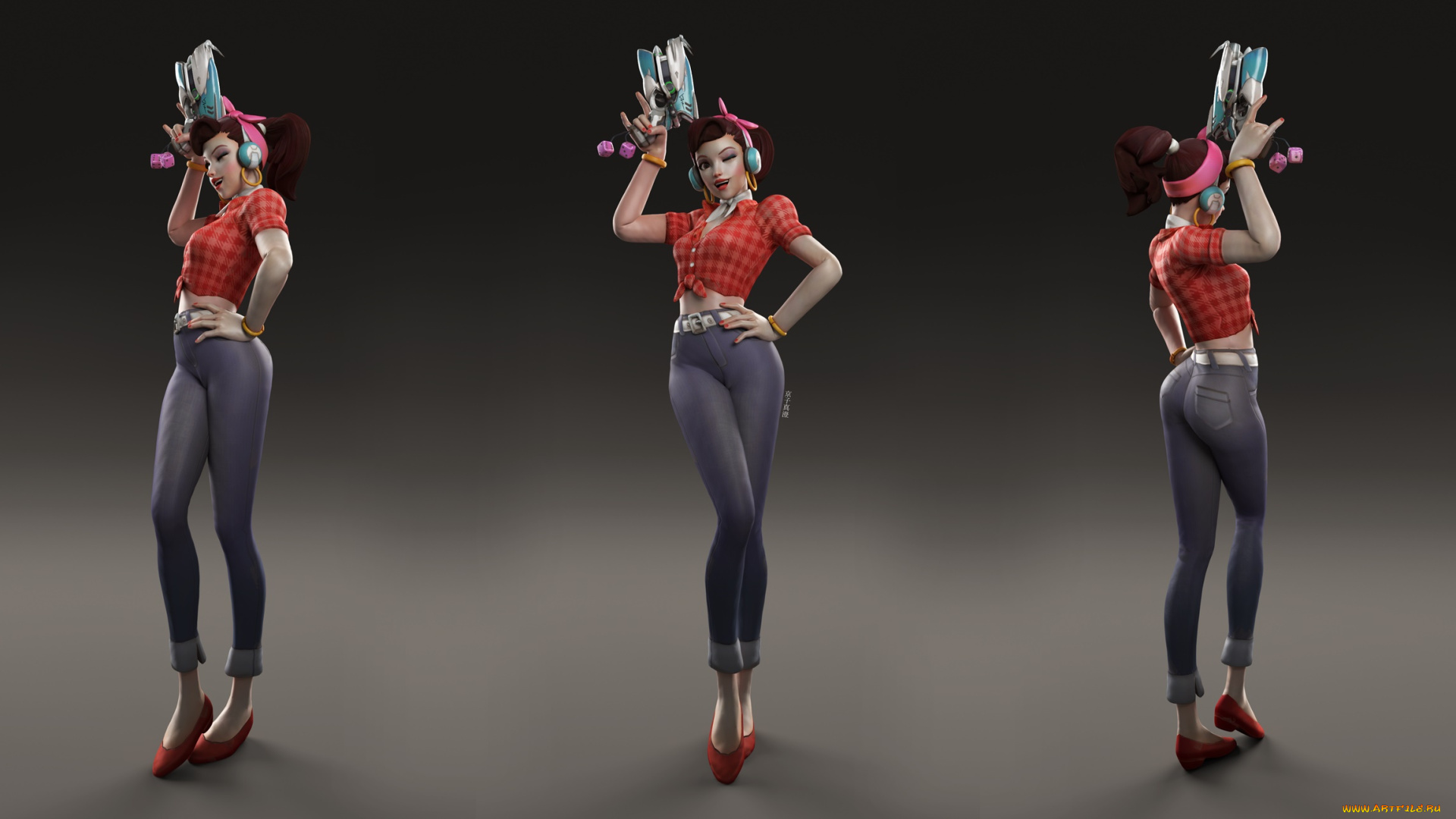 3д, графика, фантазия, , fantasy, девушка, фон, взгляд