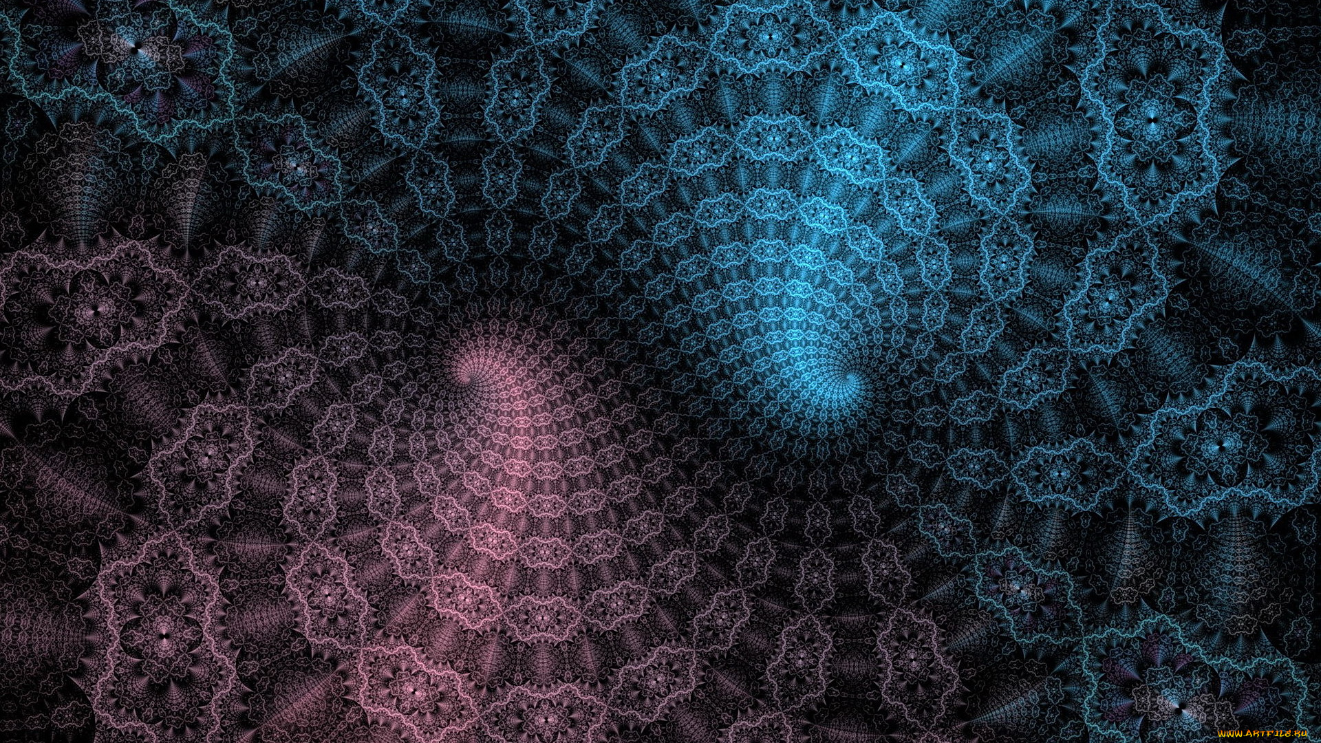 3д, графика, фракталы, , fractal, узор, цвета, фон