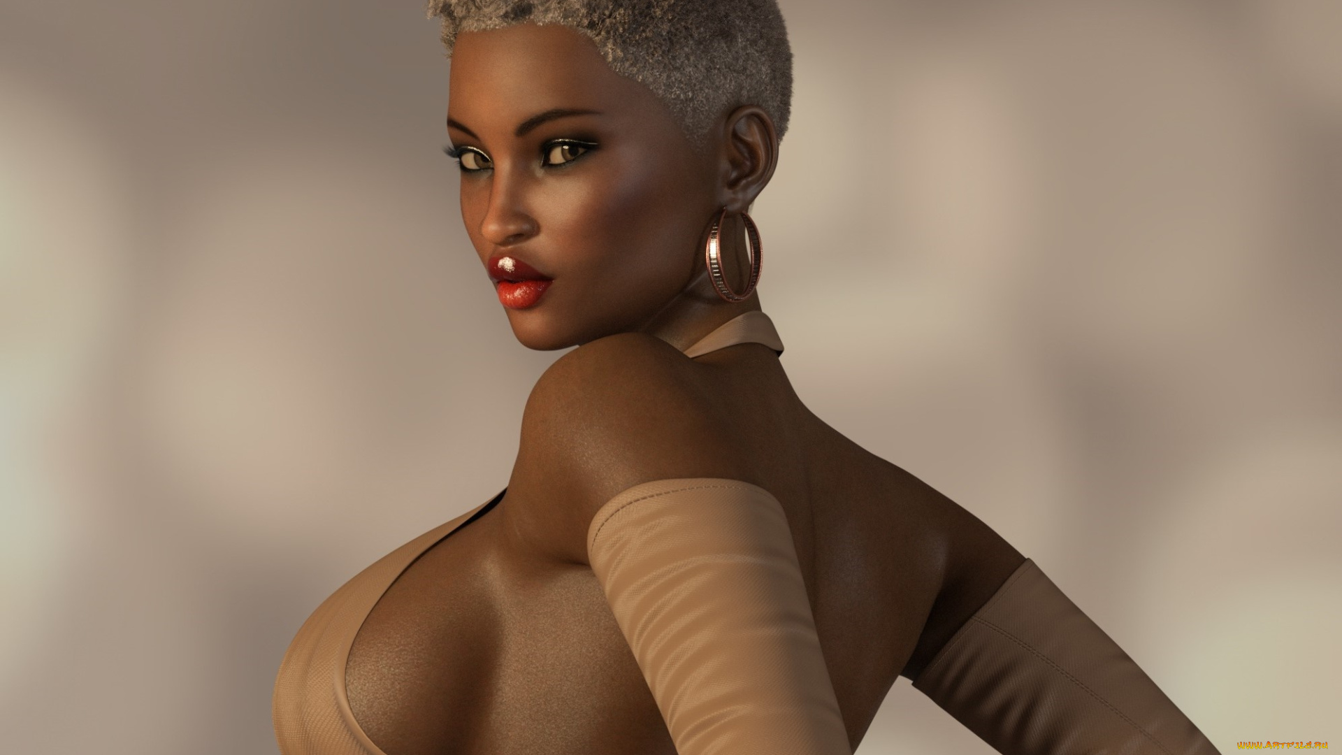 3д, графика, люди, , people, фон, взгляд, девушка