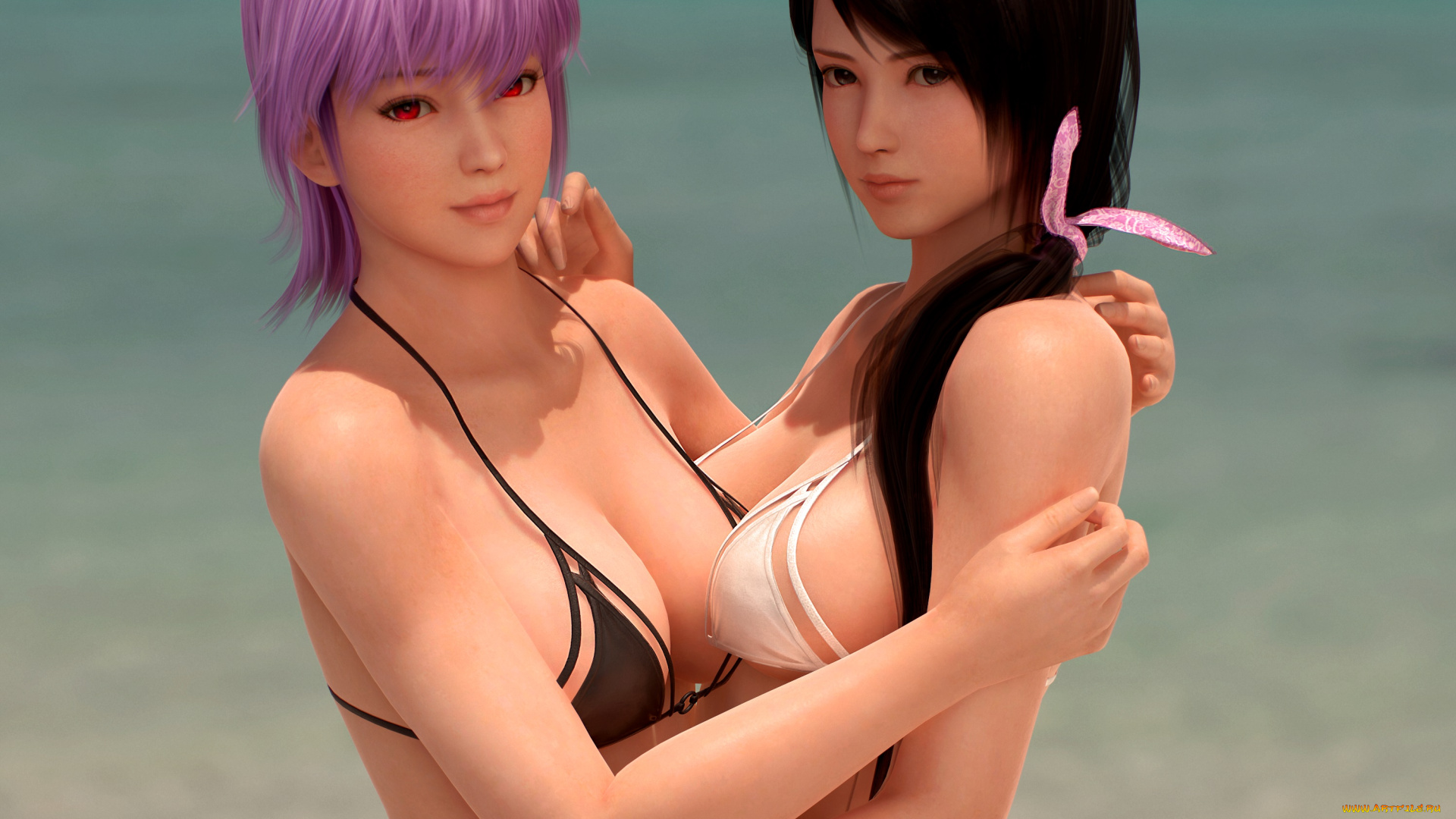 3д, графика, люди, , people, взгляд, фон, девушки