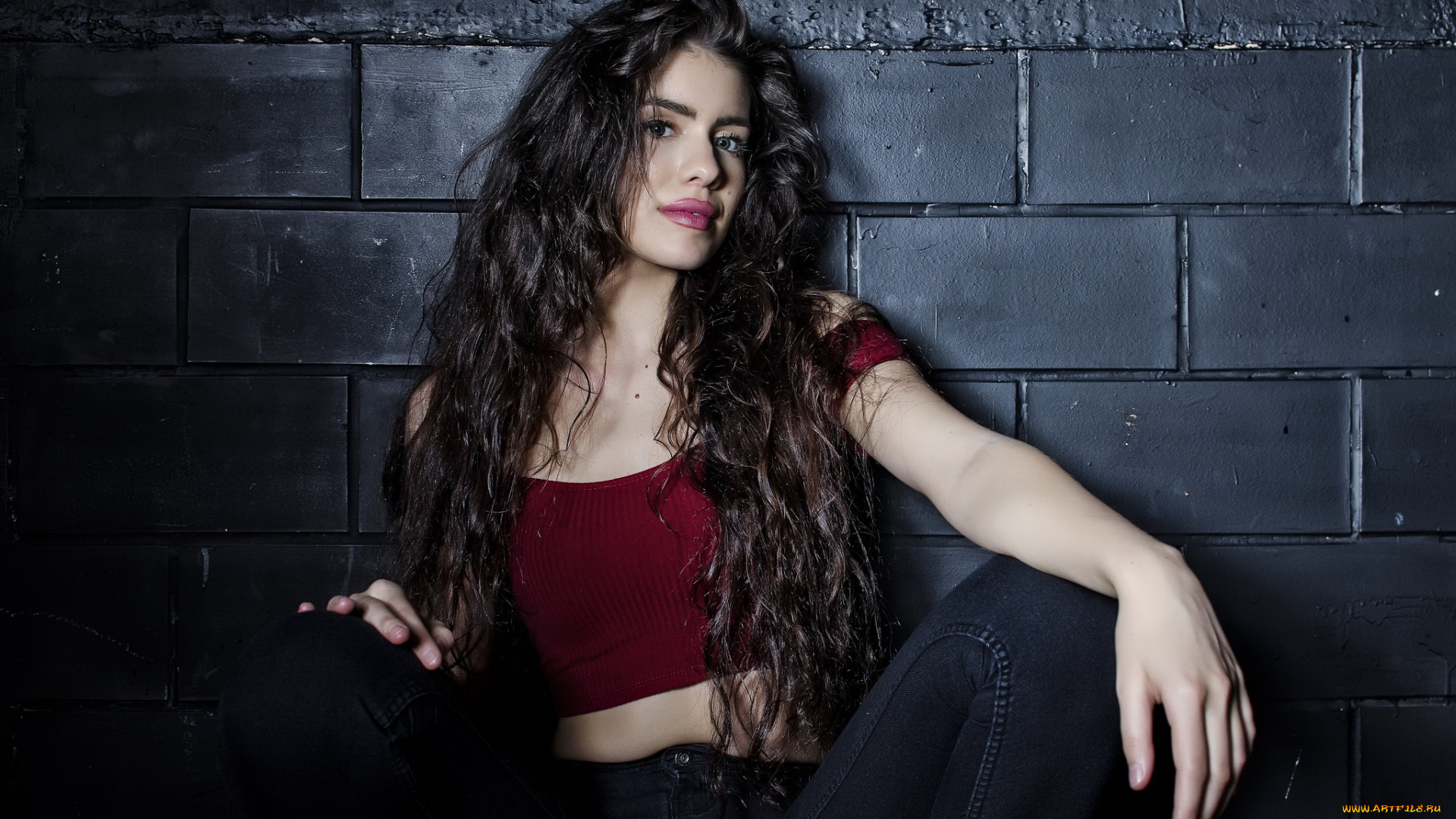 девушка, девушки, -unsort, , брюнетки, темноволосые, модель