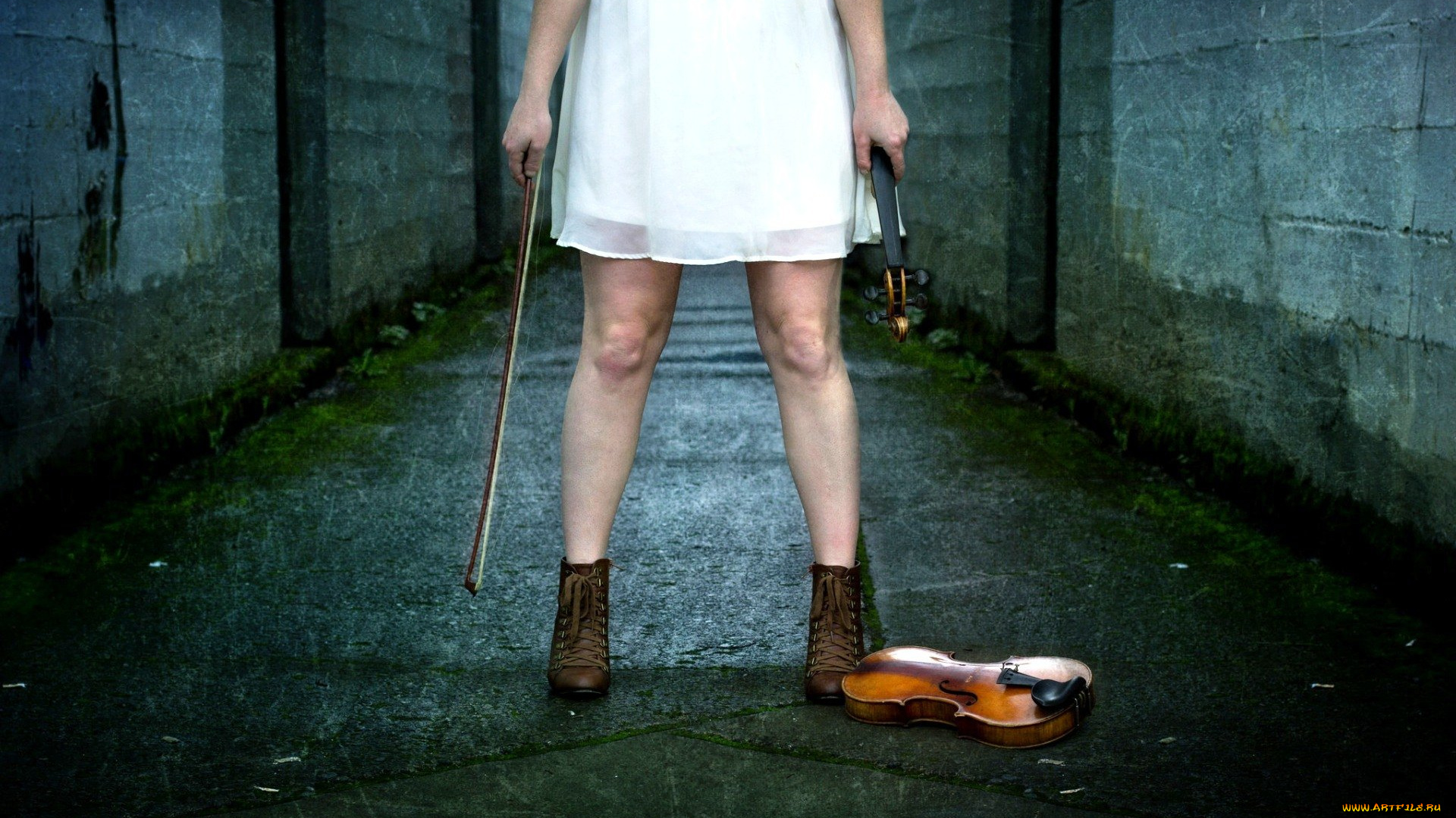 музыка, -другое, скрипка, девушка