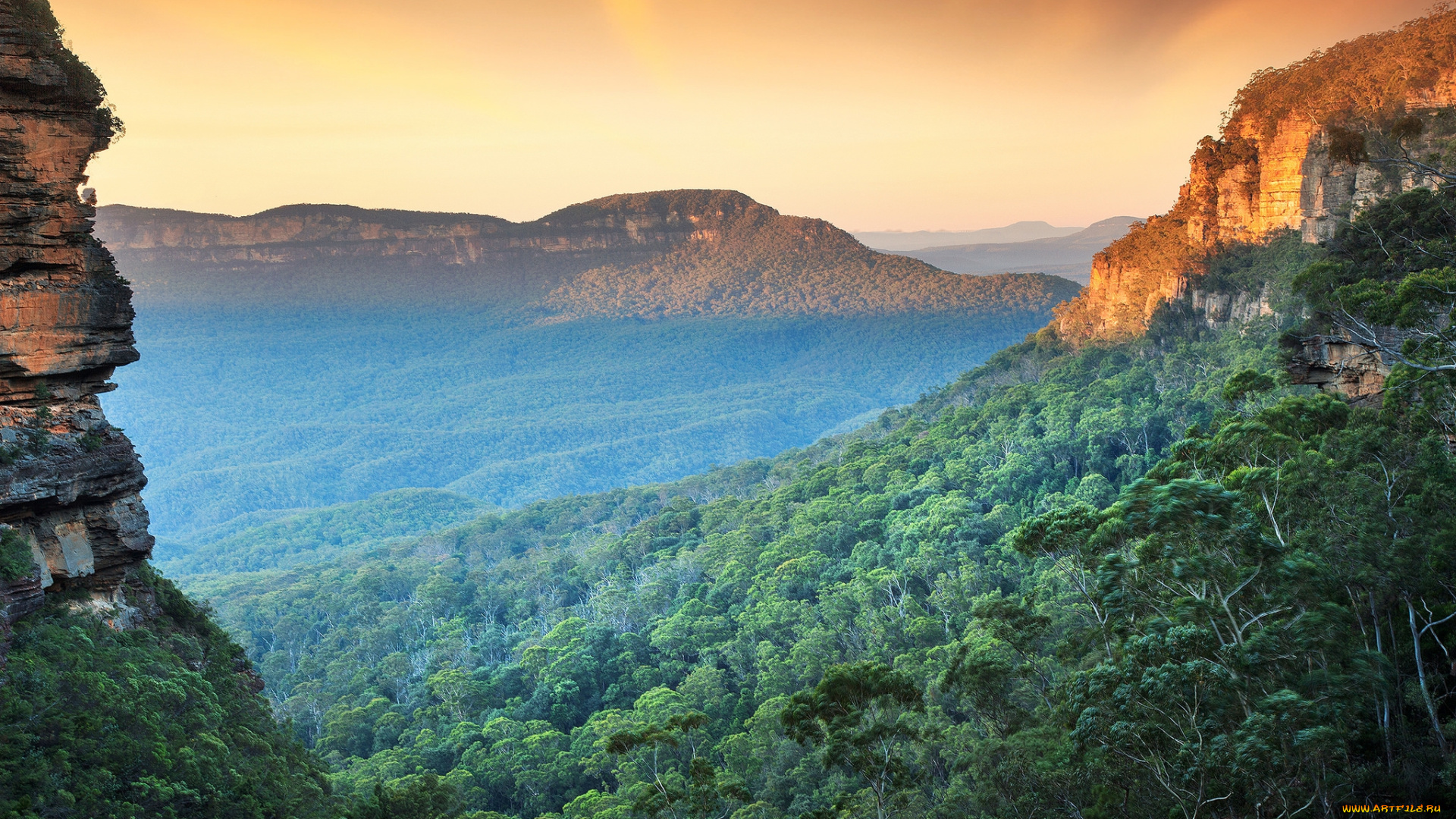 природа, горы, простор