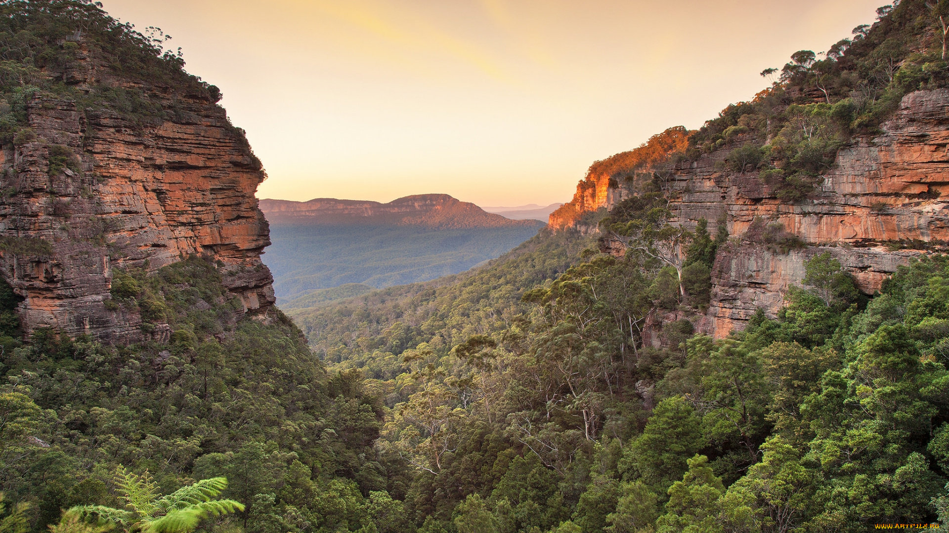 природа, горы, простор