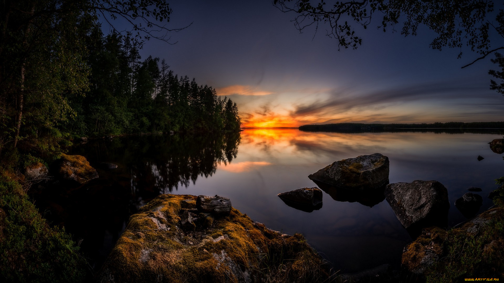 природа, реки, озера, простор