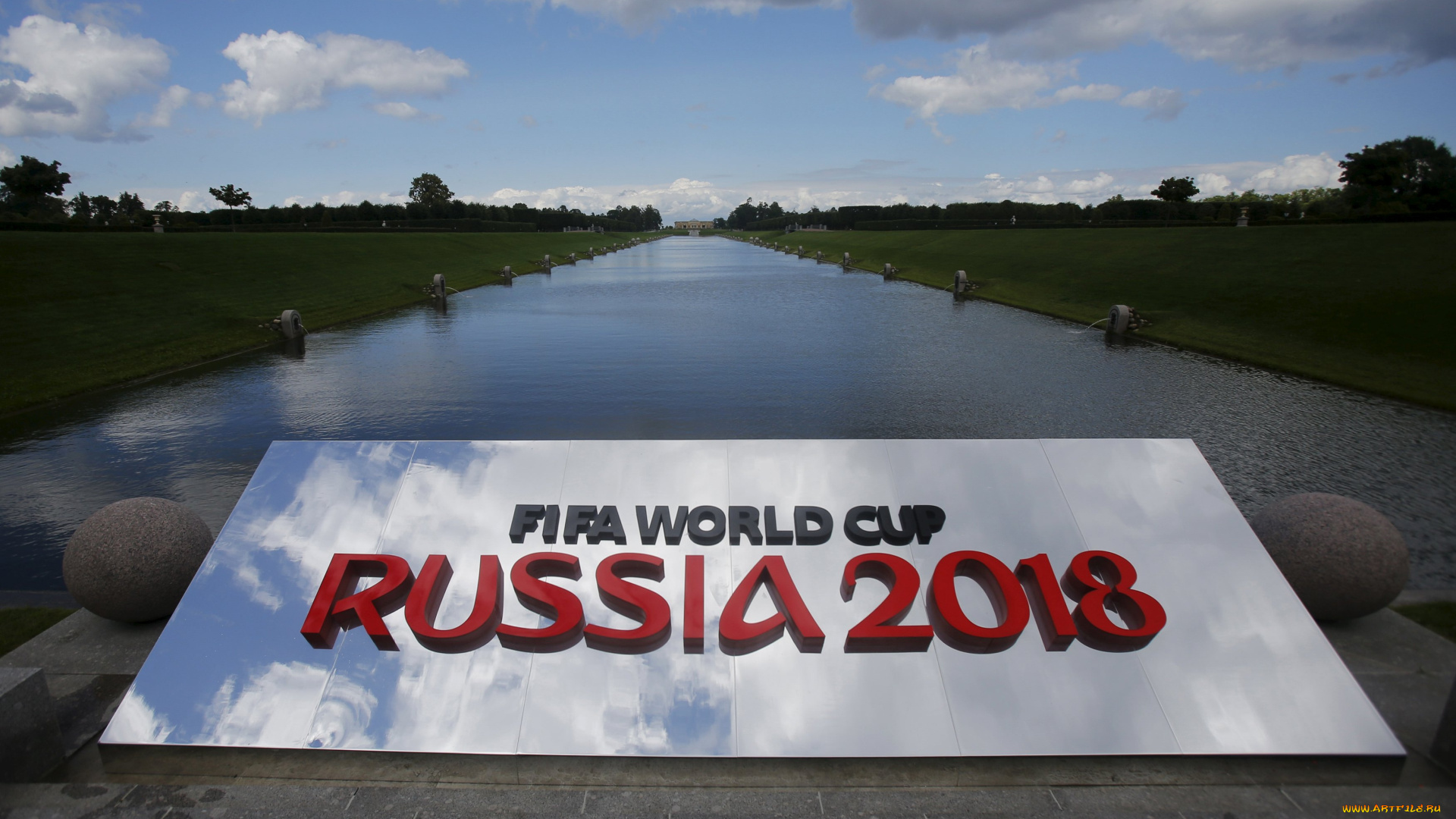 спорт, -, другое, небо, тучи, табличка, канал