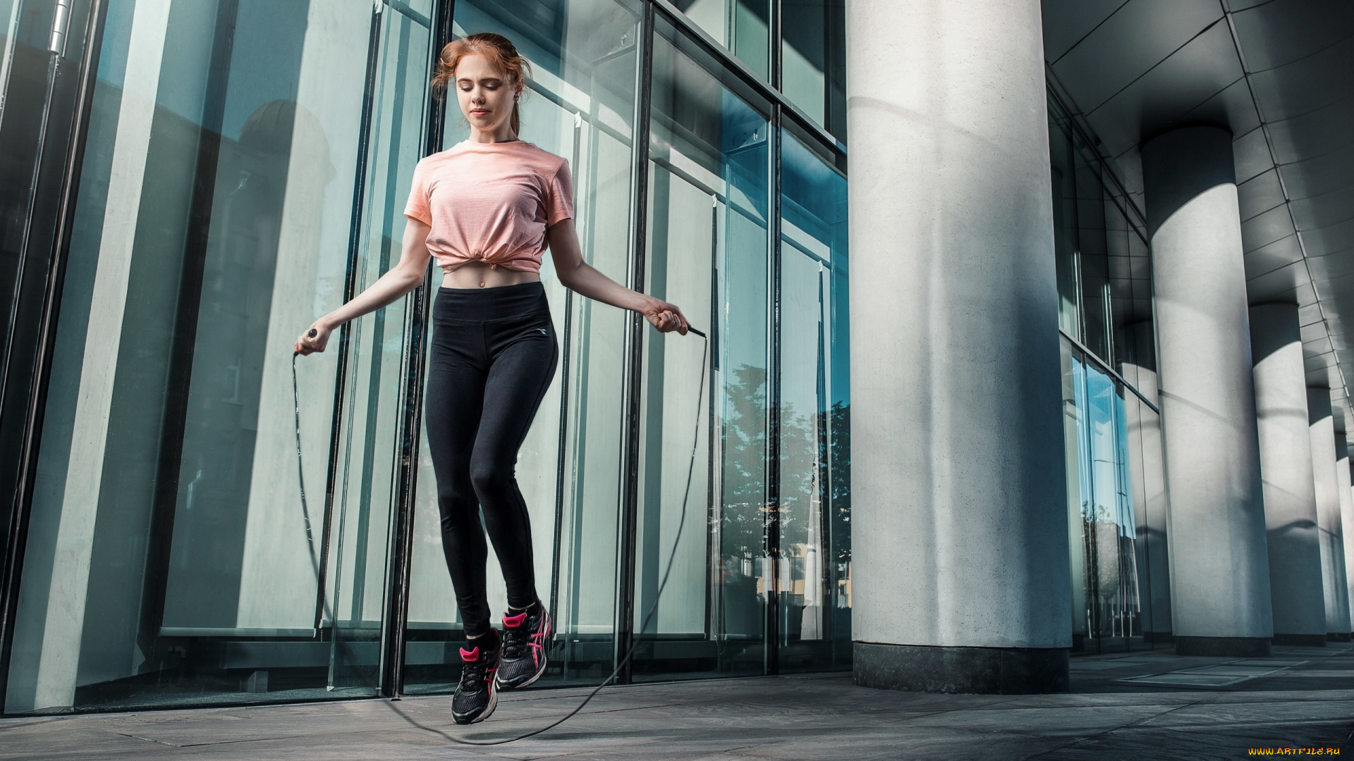 спорт, фитнес, девушка, скакалка, модель, wallhaven, тренировка