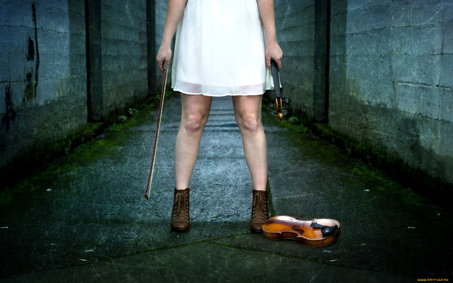 музыка, -другое, скрипка, девушка