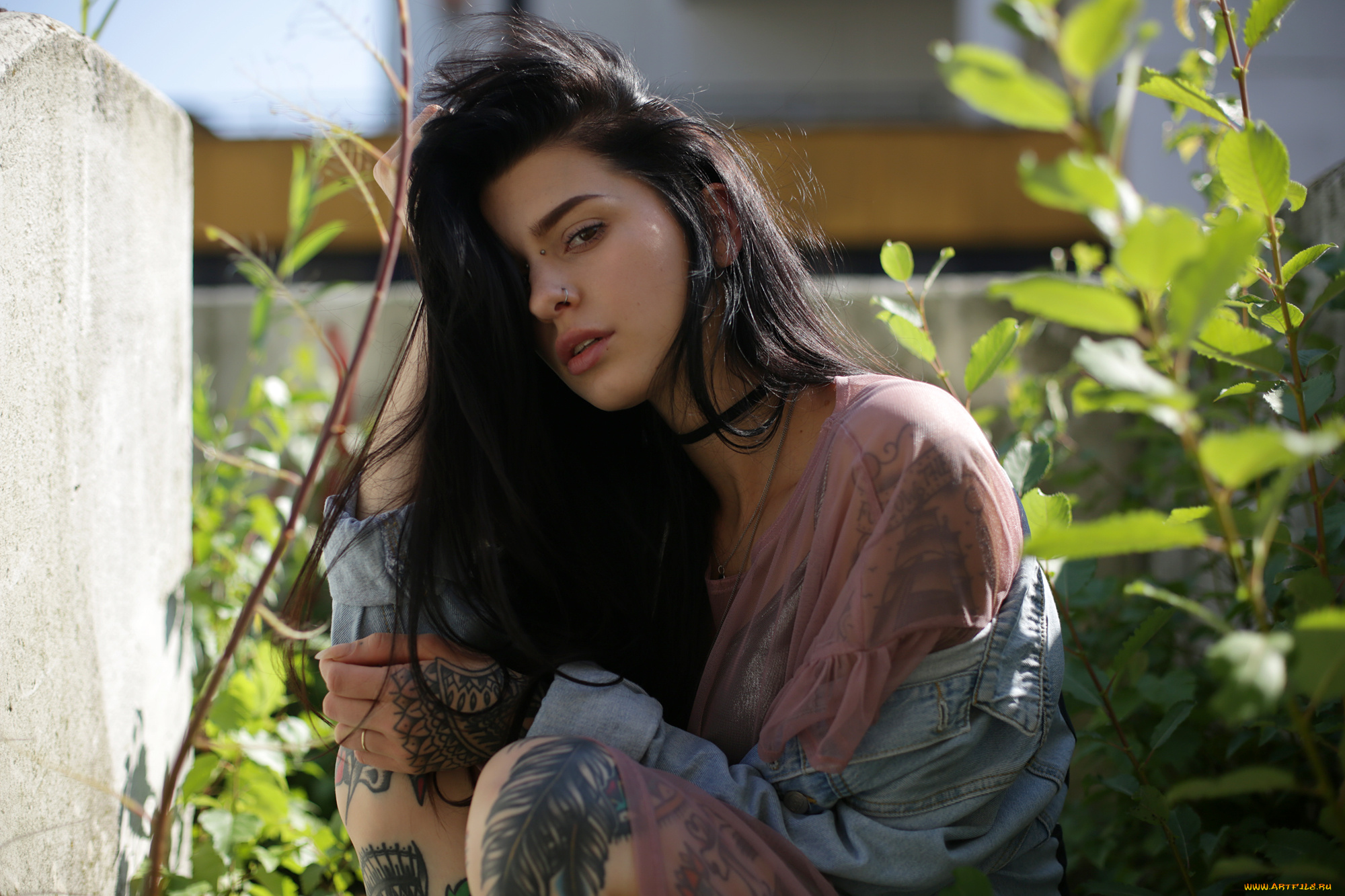 девушка, девушки, -unsort, , брюнетки, темноволосые, модель