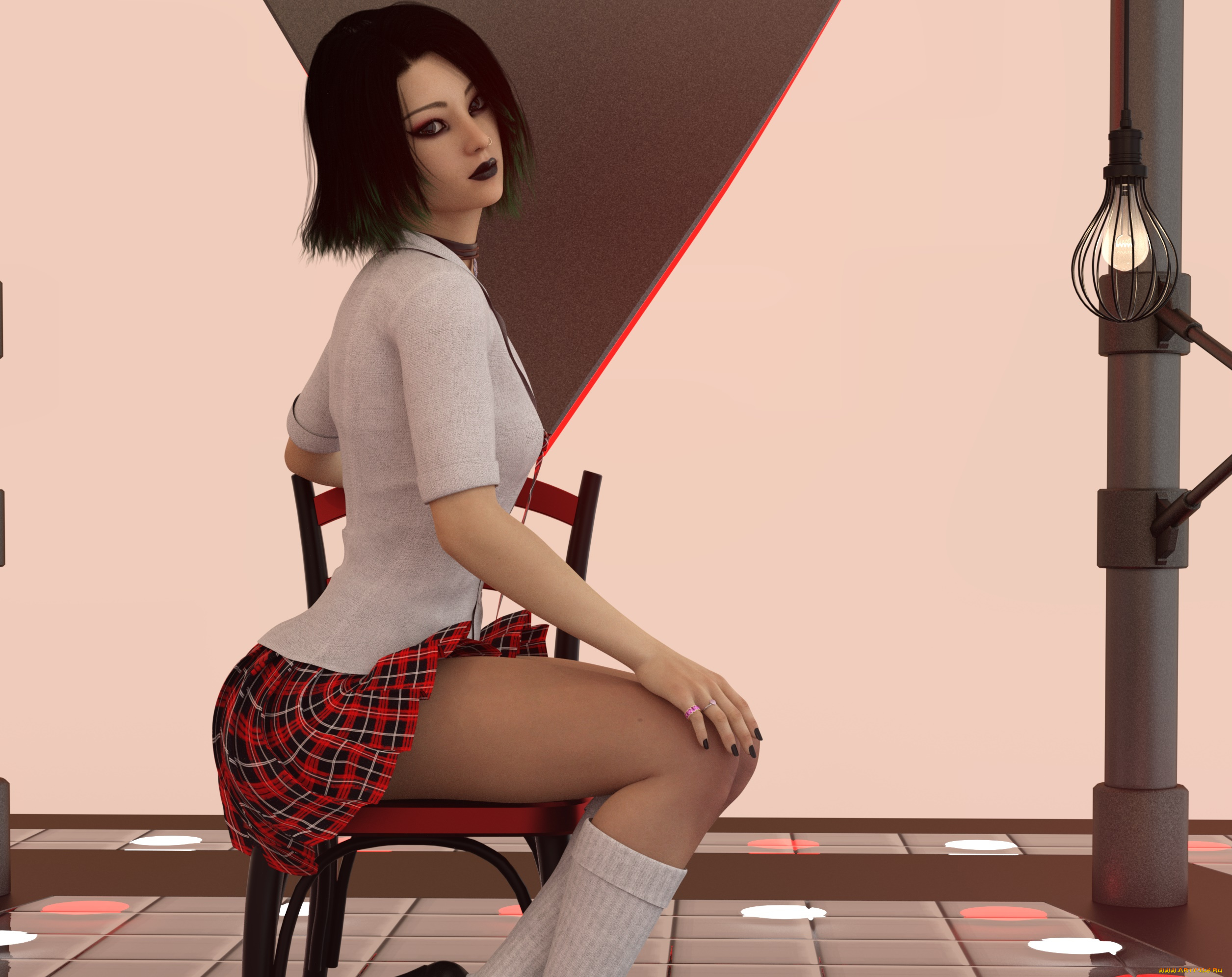 3д, графика, люди, , people, фон, взгляд, девушка