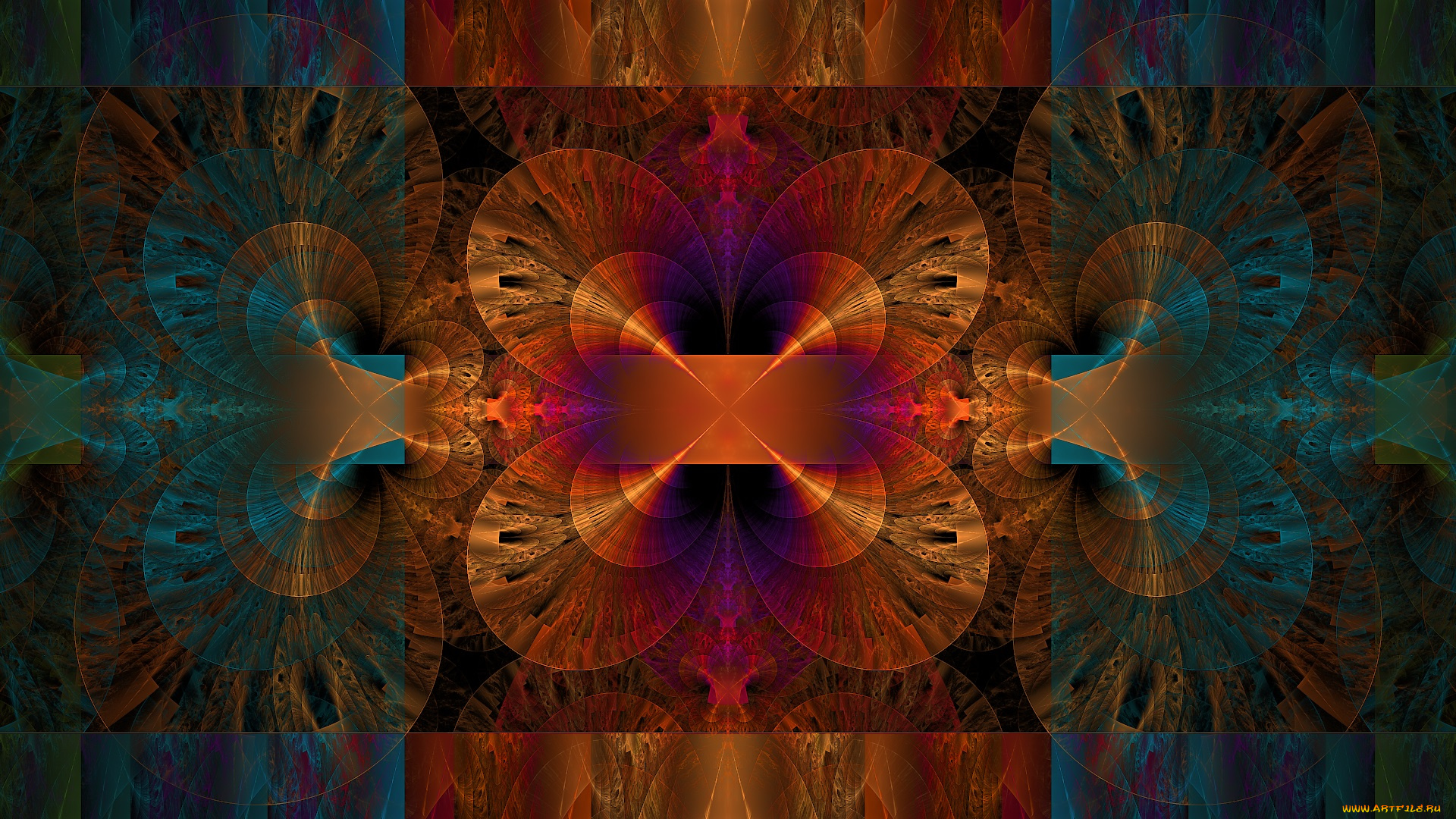 3д, графика, фантазия, , fantasy, фон, цвет, узор