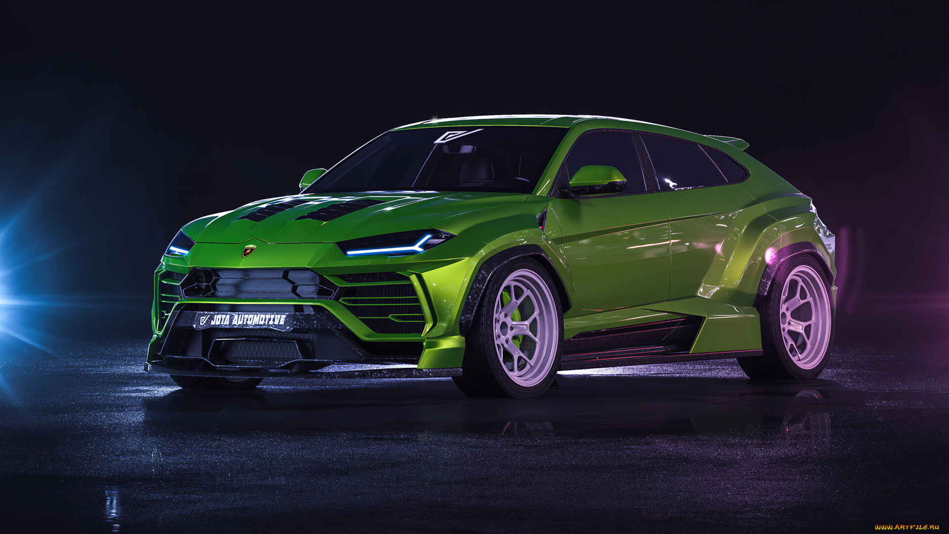 lamborghini, urus, автомобили, lamborghini, urus, мощный, и, быстрый, бык, на, стероидах