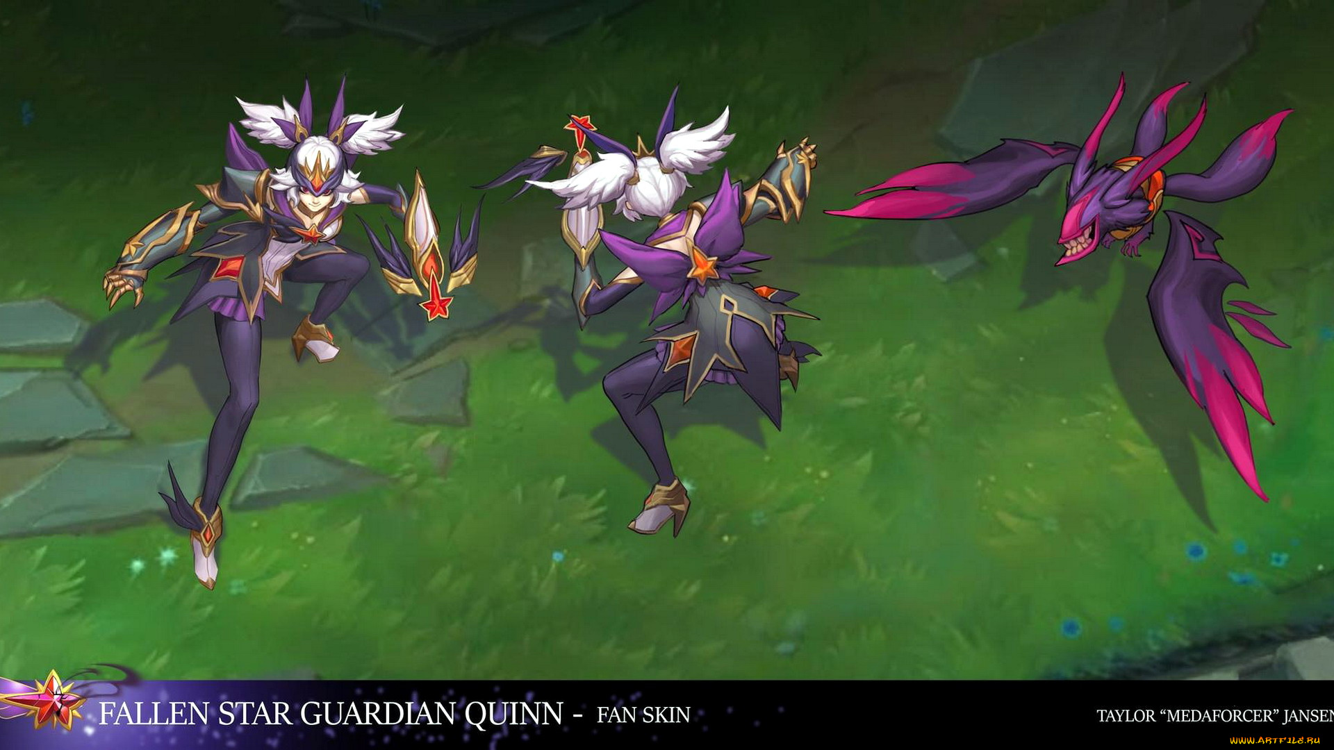 видео, игры, league, of, legends, quinn, ракурсы