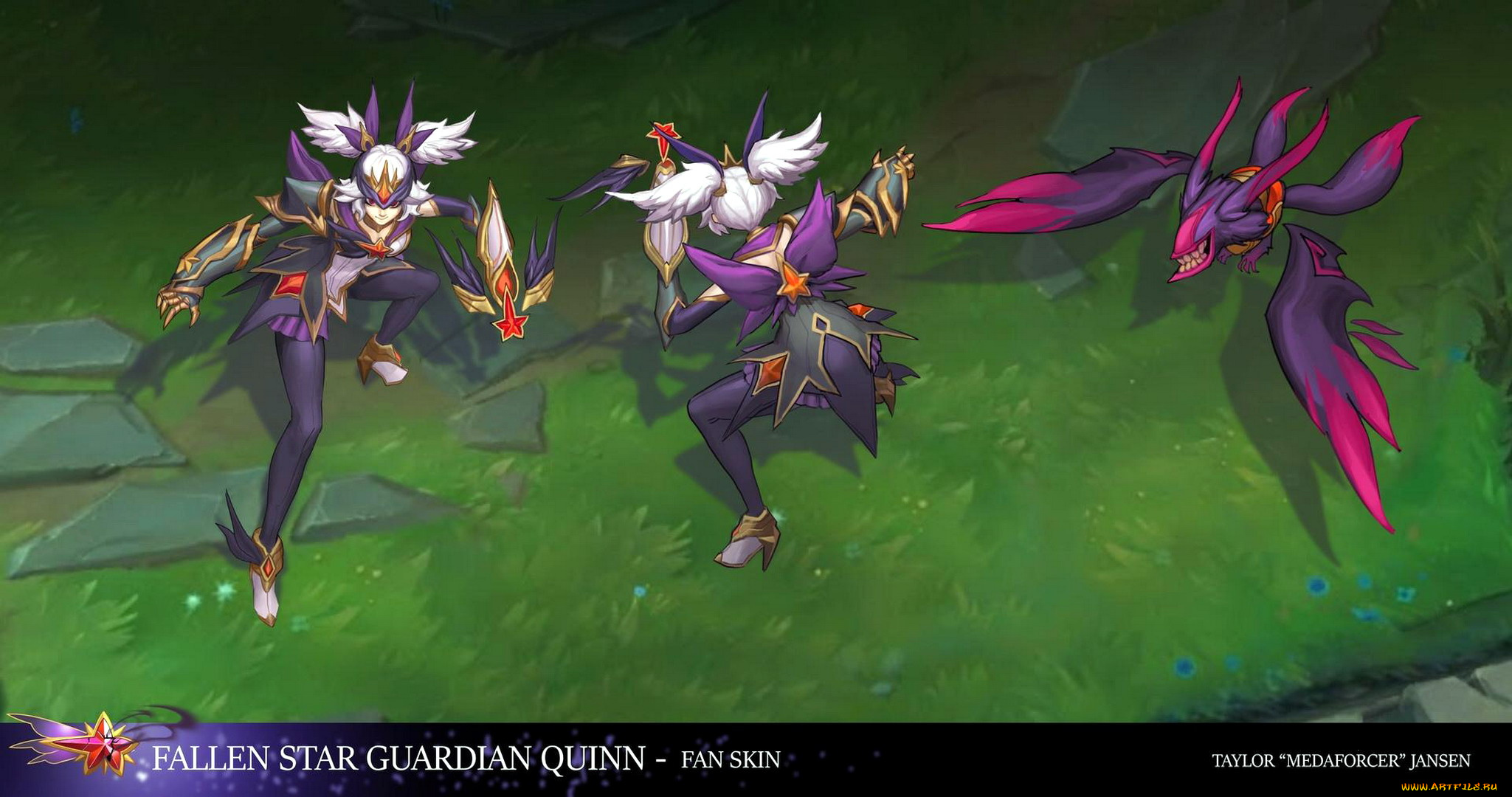 видео, игры, league, of, legends, quinn, ракурсы