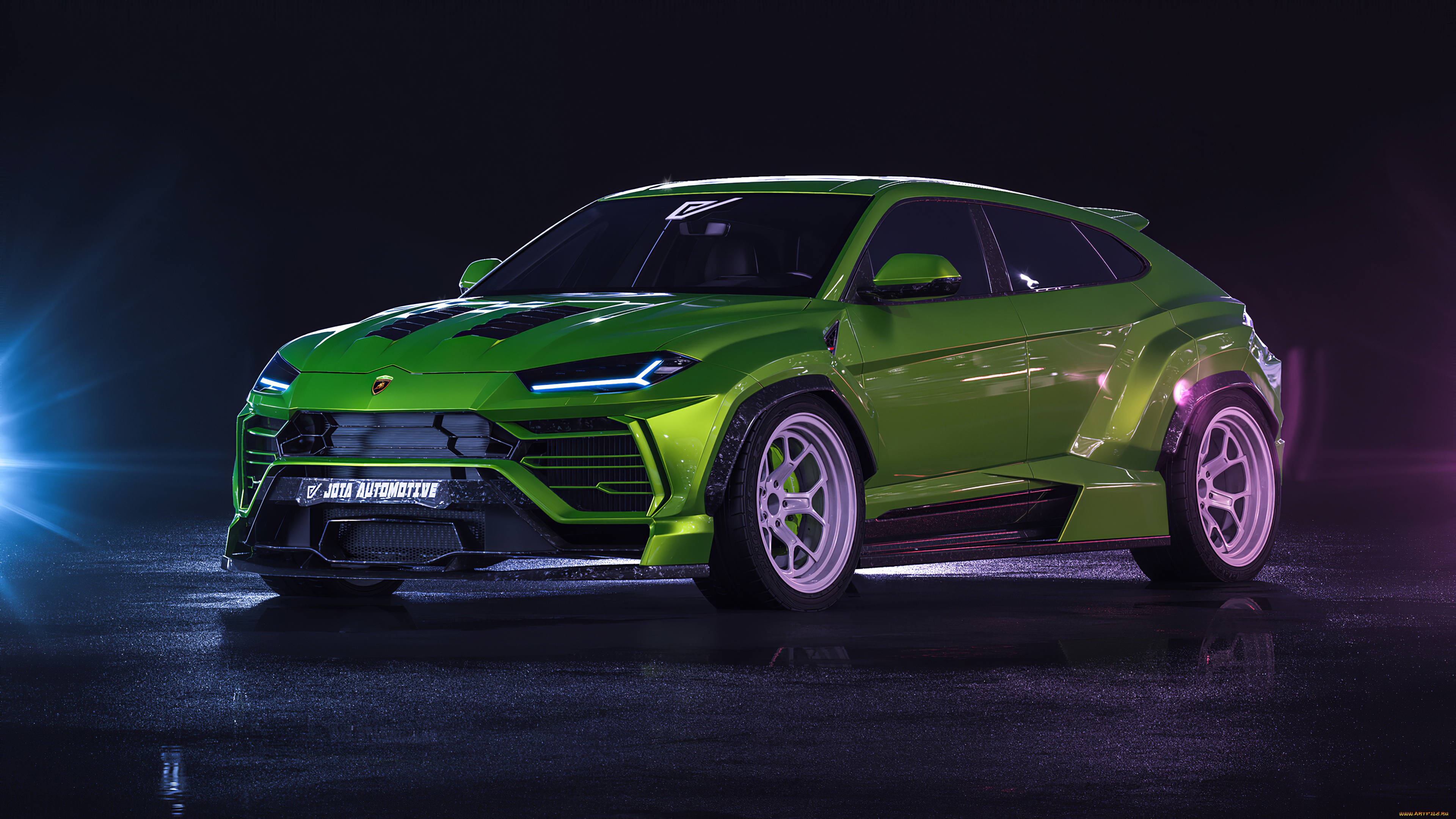lamborghini, urus, автомобили, lamborghini, urus, мощный, и, быстрый, бык, на, стероидах