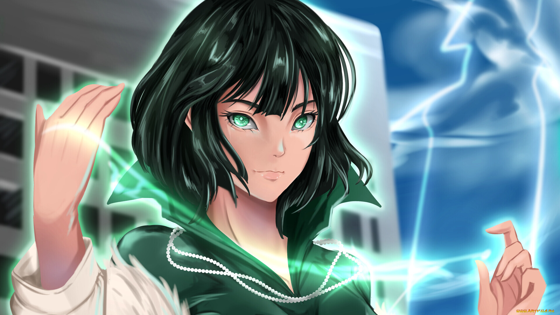 аниме, one, punch, man, ванпанчмен