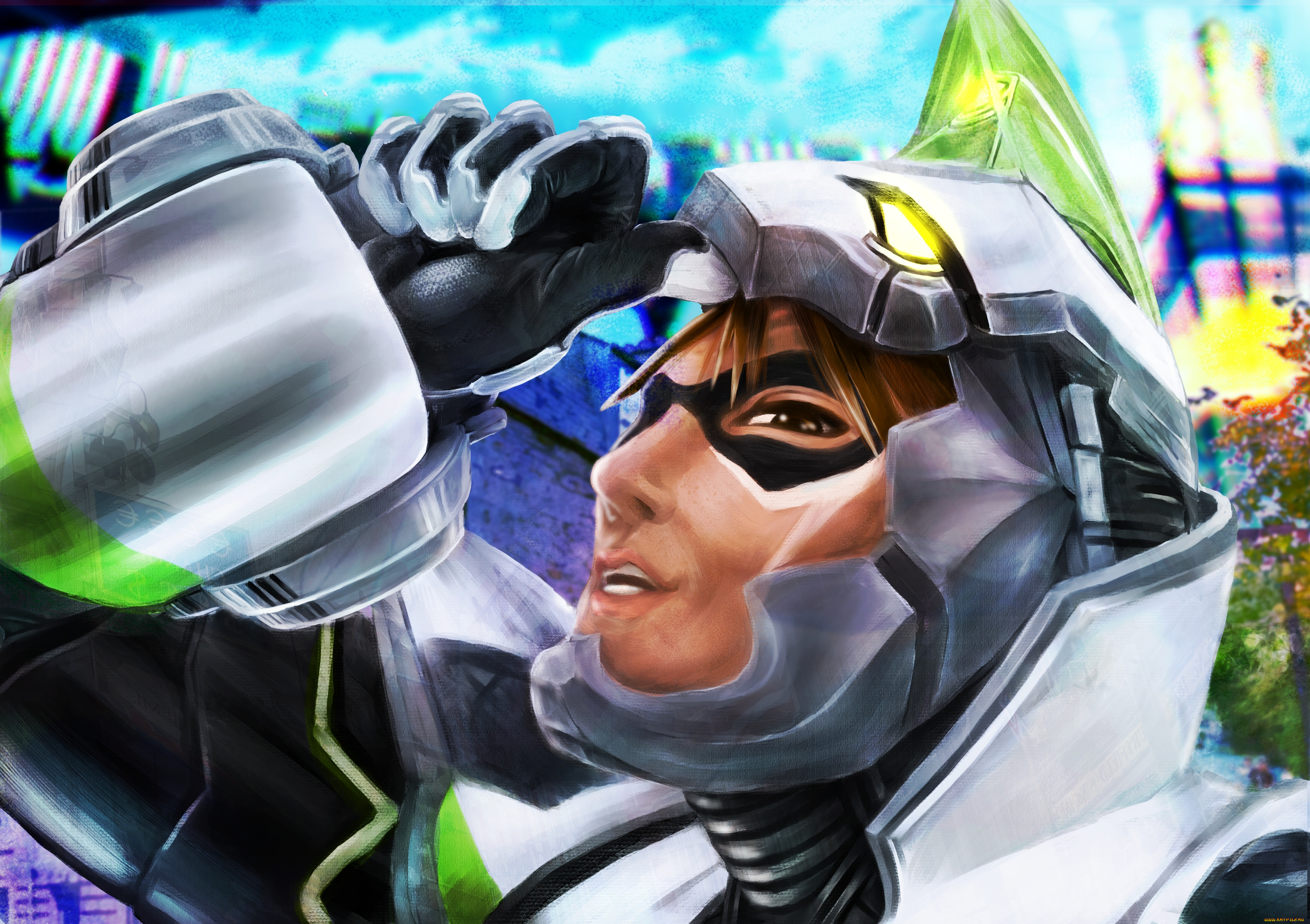 аниме, tiger, and, bunny, тигр, и, кролик