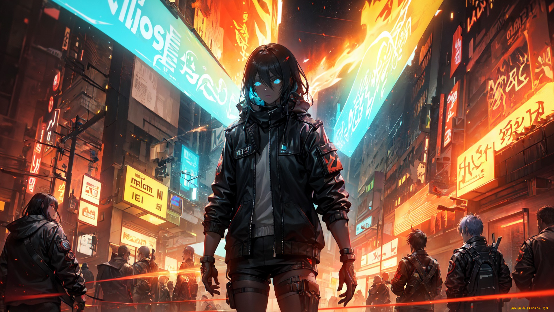 аниме, город, , улицы, , интерьер, , здания, нейросети, графика, нейроарт, ai, art, нейронные, сети, рисунки, нейро, искусство