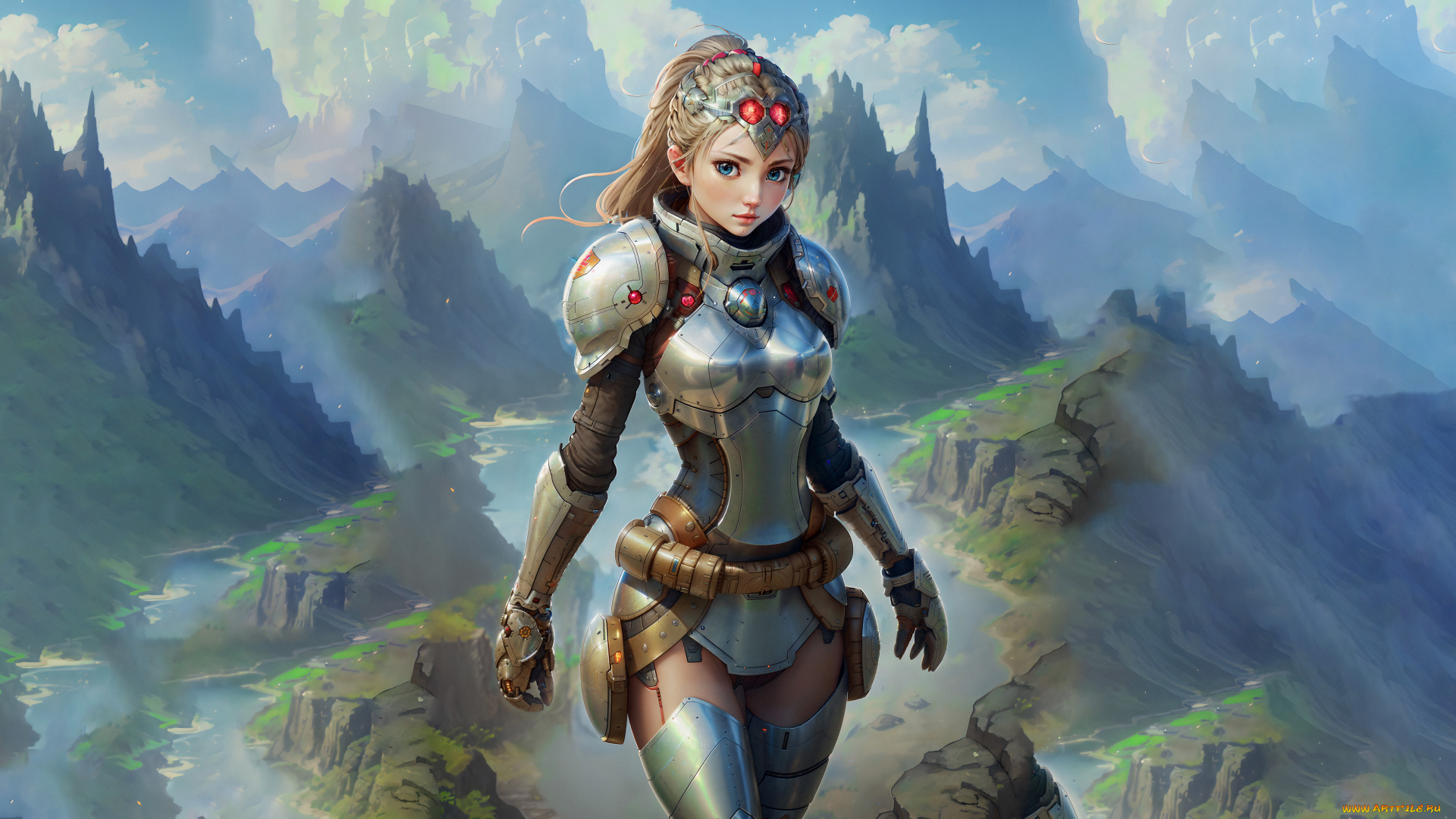 фэнтези, девушки, нейросети, графика, нейроарт, ai, art, нейронные, сети, рисунки, нейро, искусство, девушка, в, доспехах