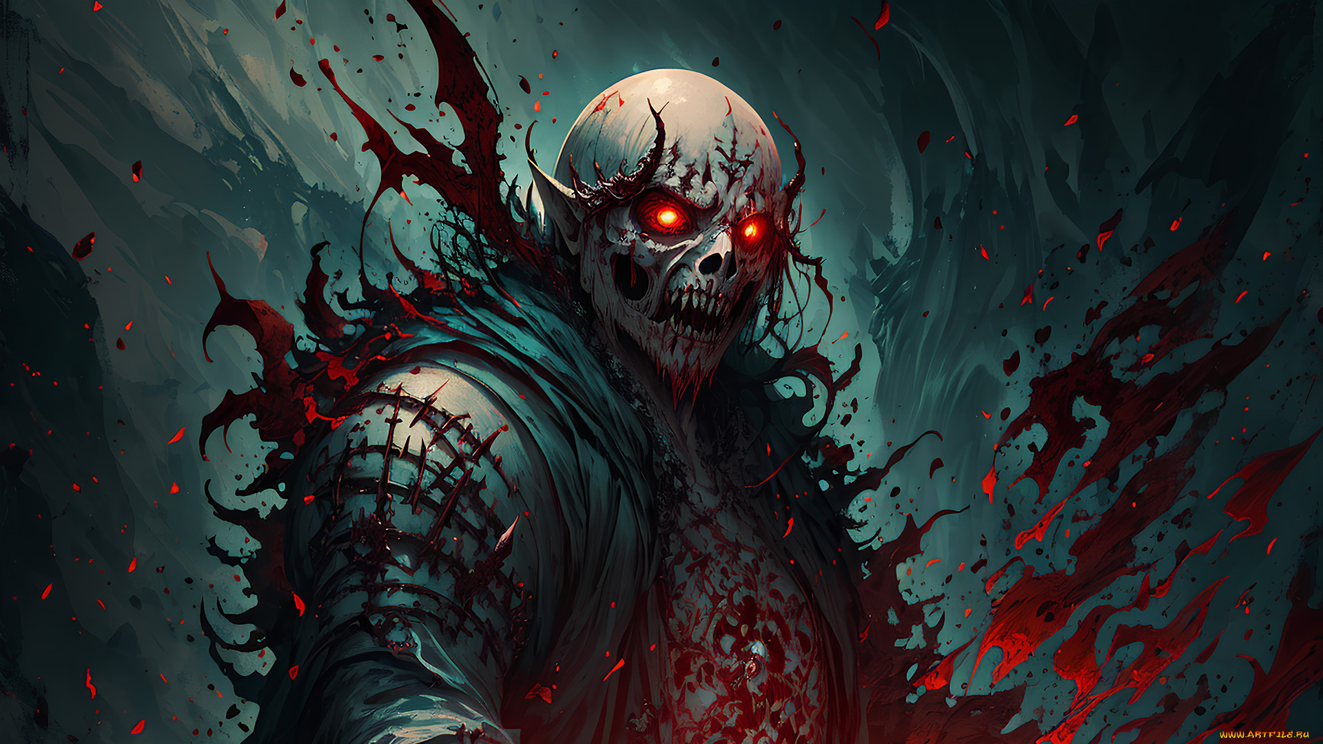 фэнтези, нежить, нейросети, графика, нейроарт, ai, art, нейронные, сети, рисунки, нейро, искусство