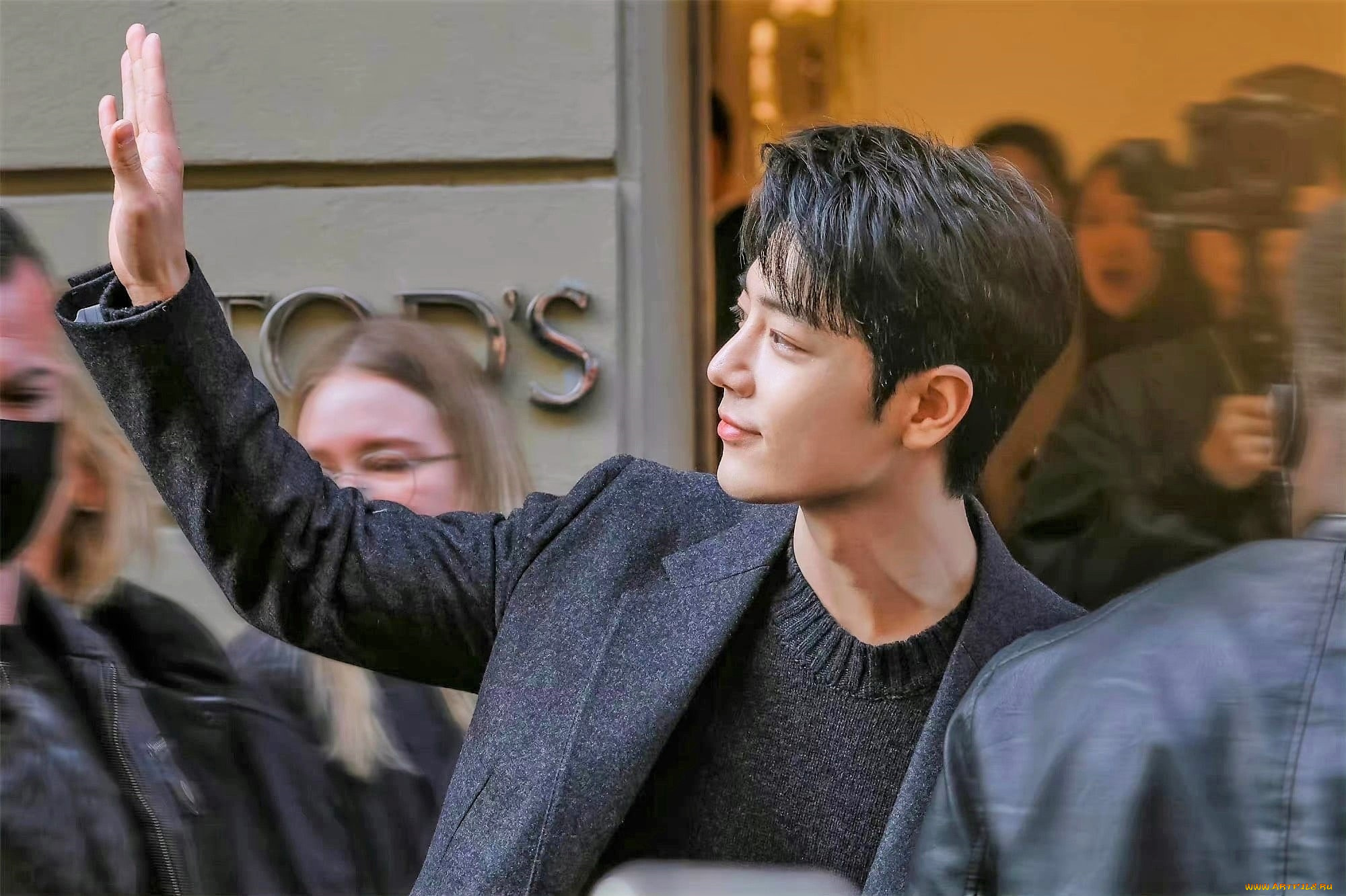 мужчины, xiao, zhan, актер, жест, очки, люди