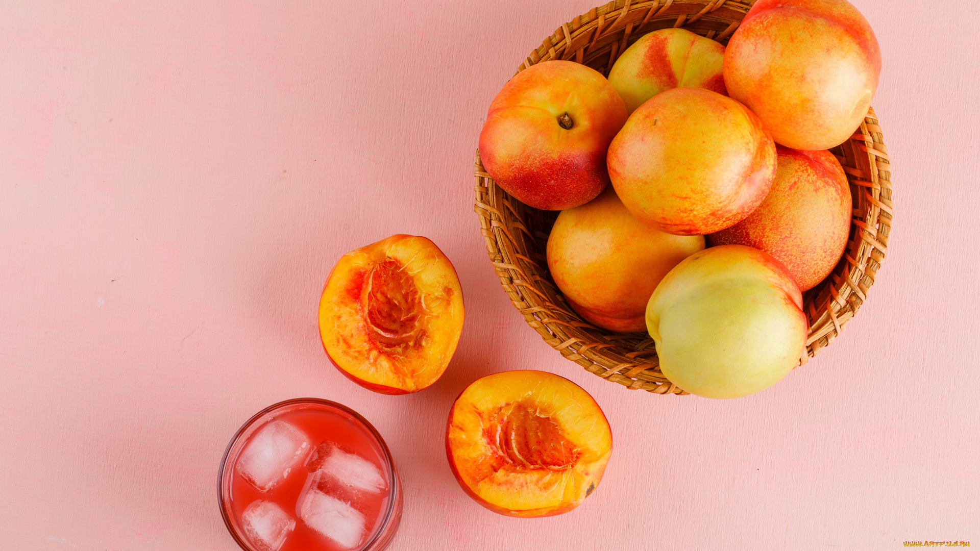 еда, персики, , сливы, , абрикосы, корзинка, нектарины