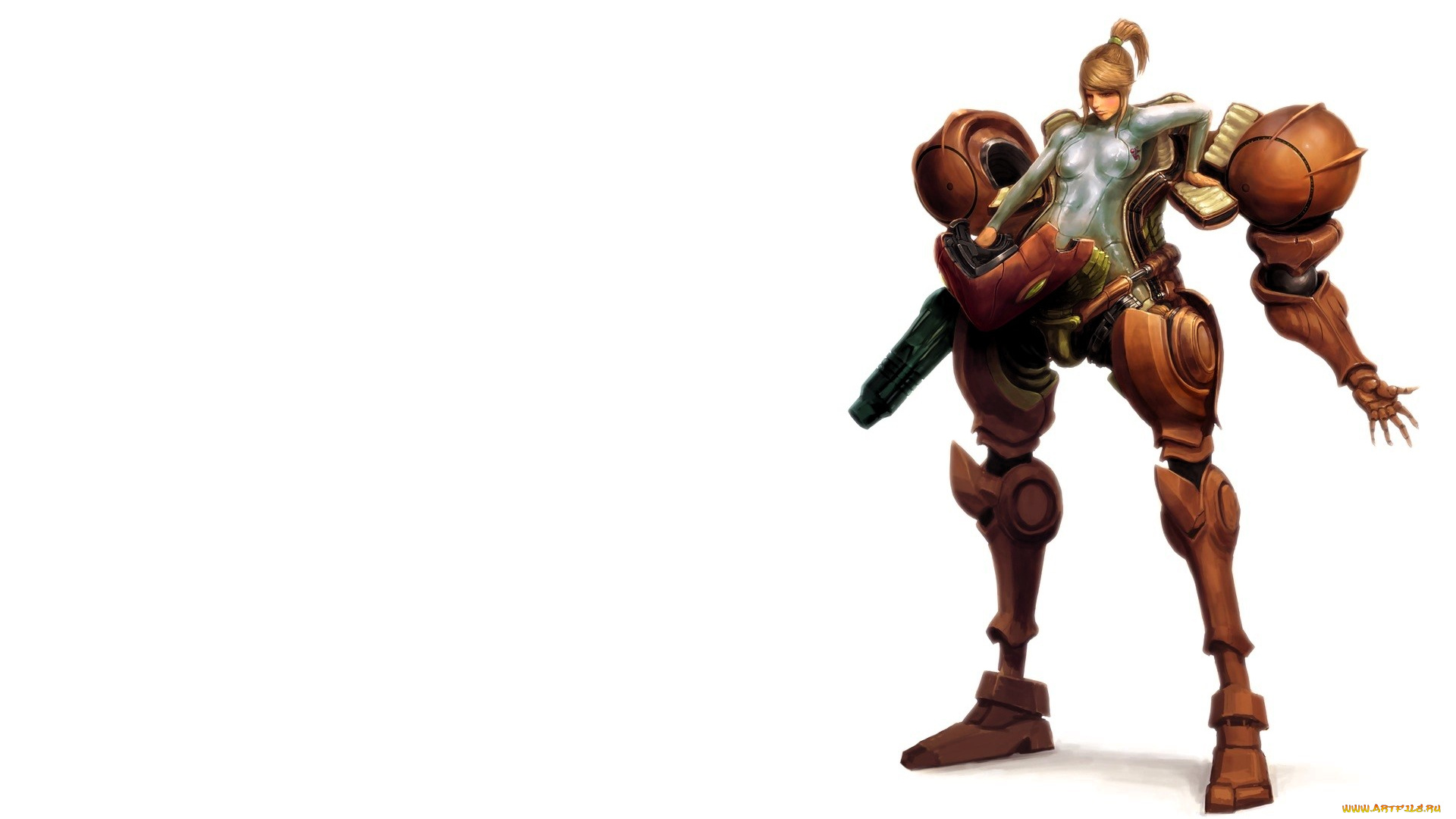 видео, игры, metroid, , other, m, девушка, робот