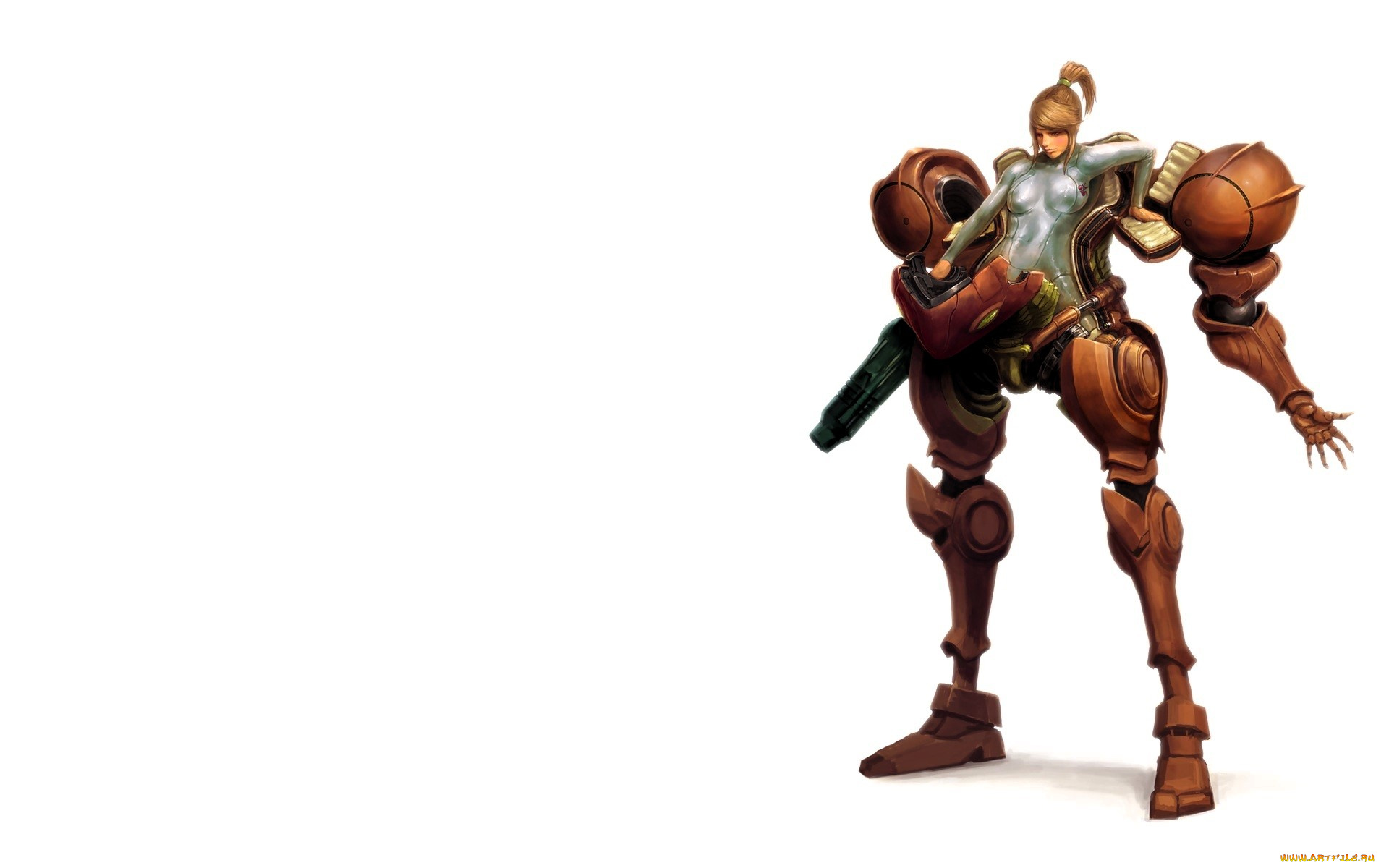 видео, игры, metroid, , other, m, девушка, робот