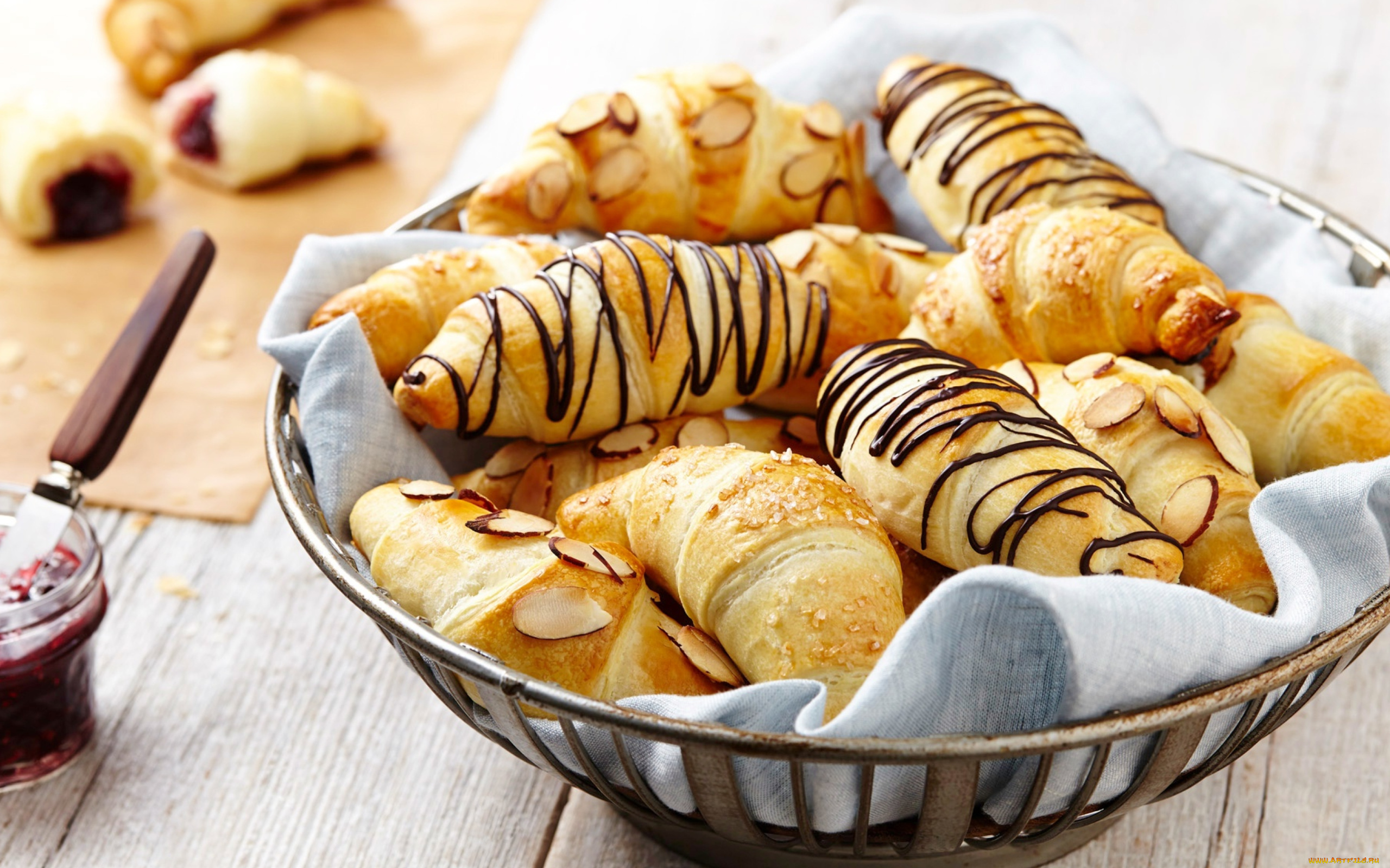 еда, хлеб, , выпечка, сдобная, выпечка, круассаны