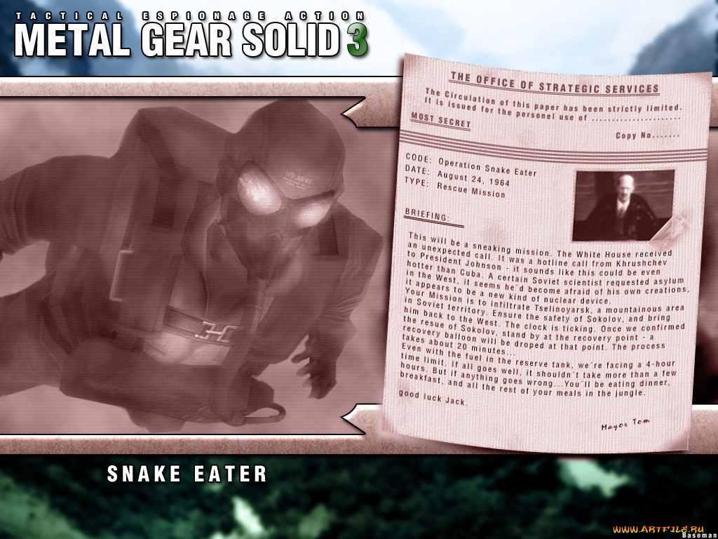 metal, gear, solid, видео, игры, snake, eater