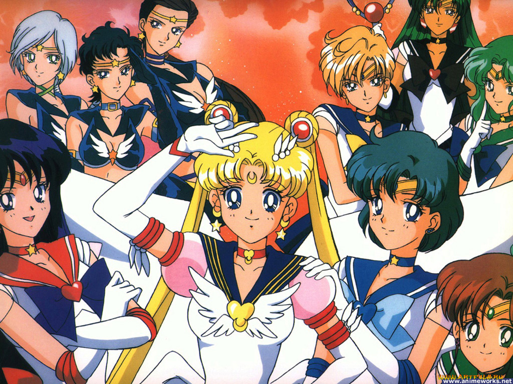 аниме, sailor, moon