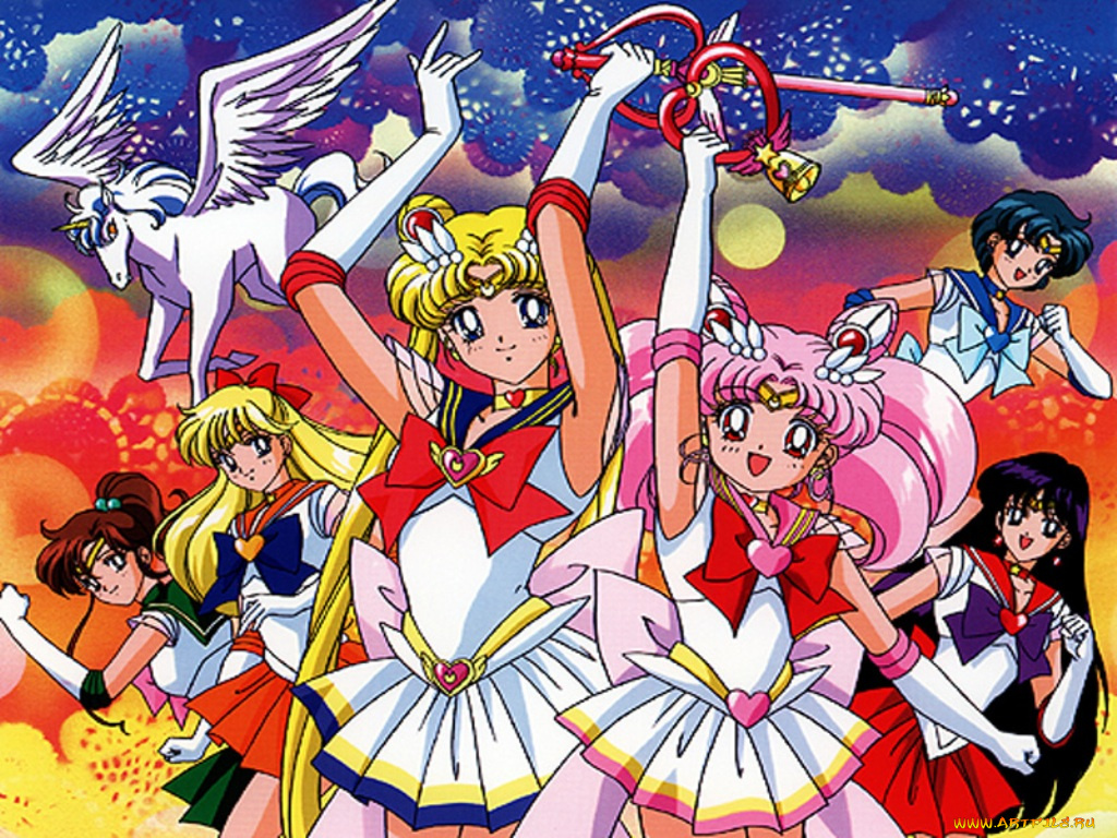 аниме, sailor, moon