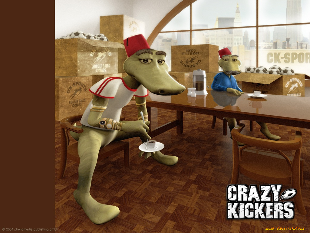 crazy, kickers, видео, игры
