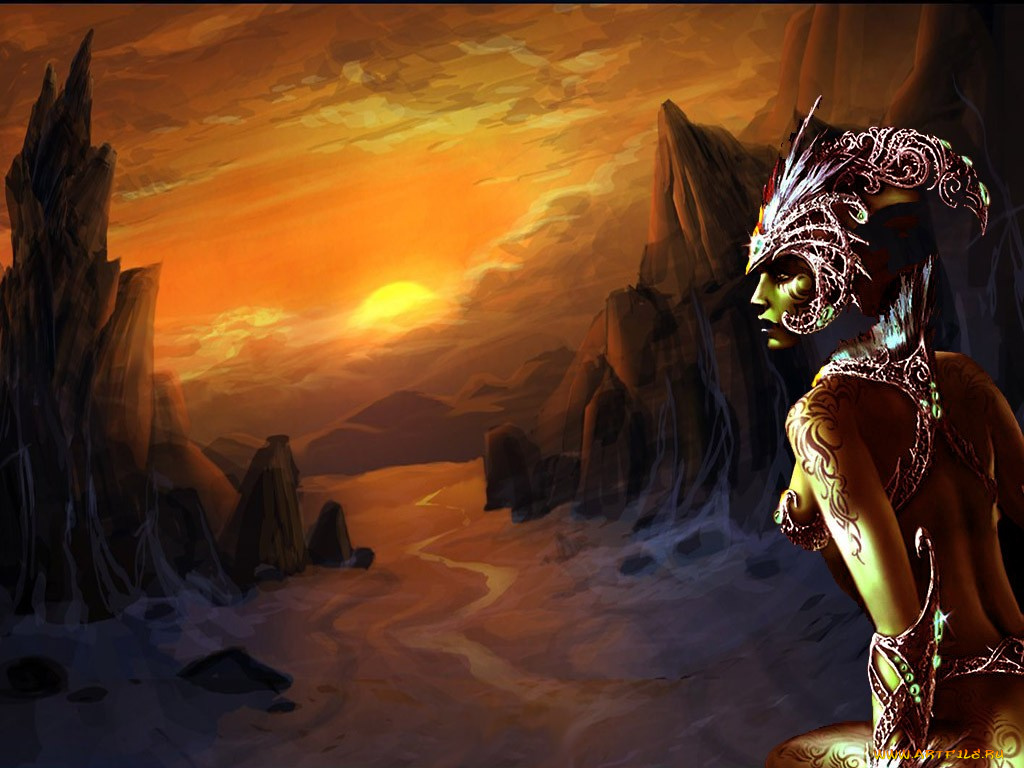 фэнтези, девушки