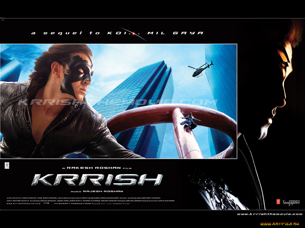 кино, фильмы, krrish