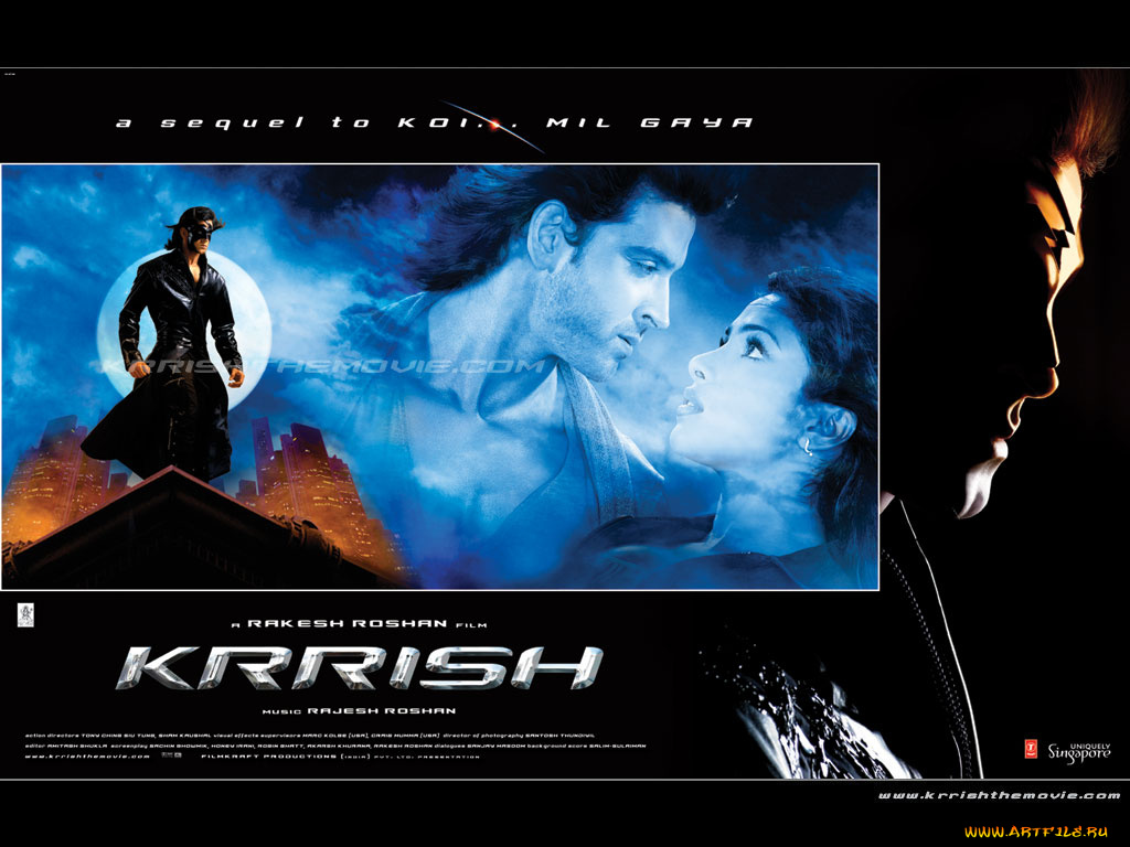 кино, фильмы, krrish
