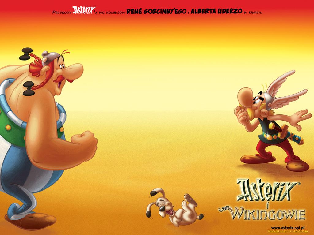 мультфильмы, asterix, and, the, vikings