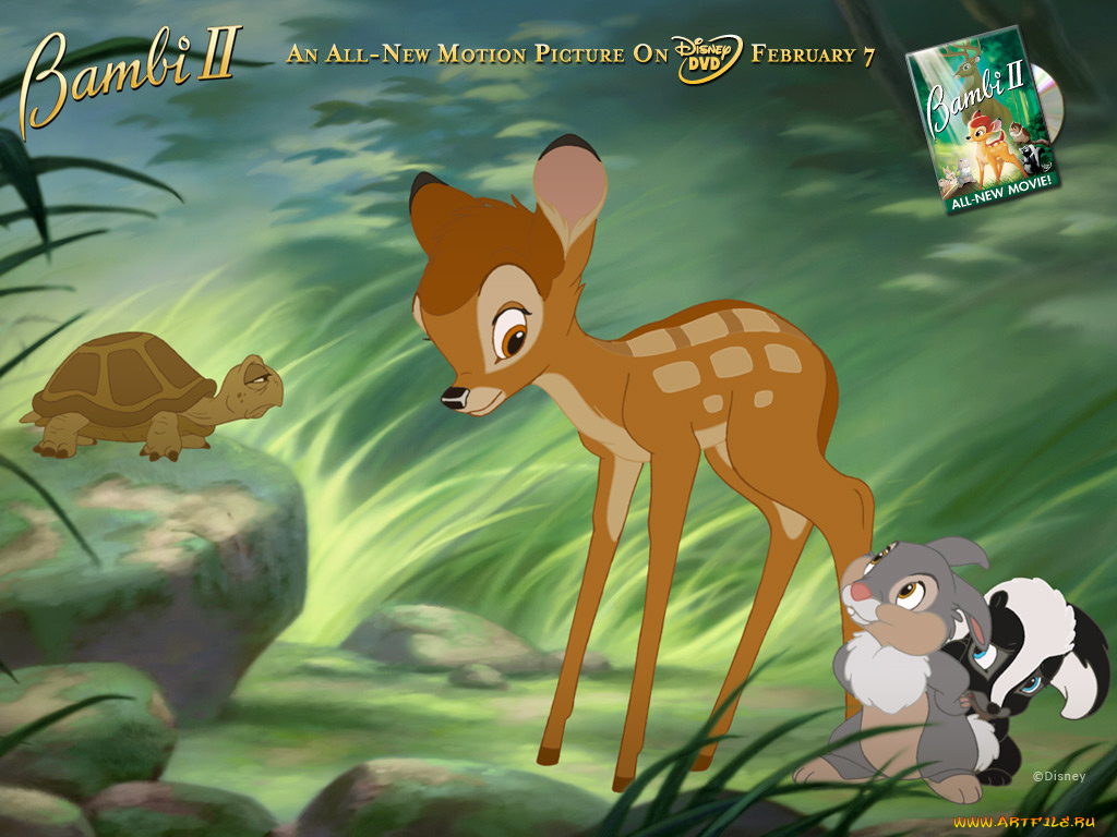 мультфильмы, bambi
