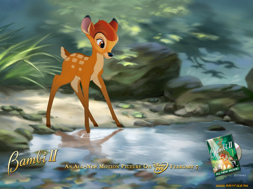 мультфильмы, bambi