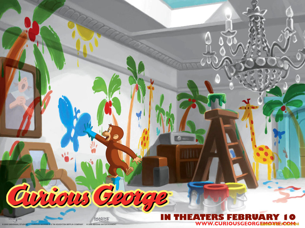 мультфильмы, curious, george