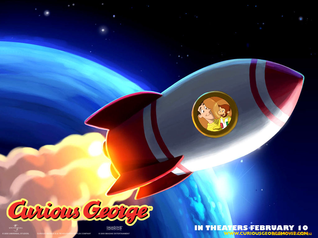 мультфильмы, curious, george